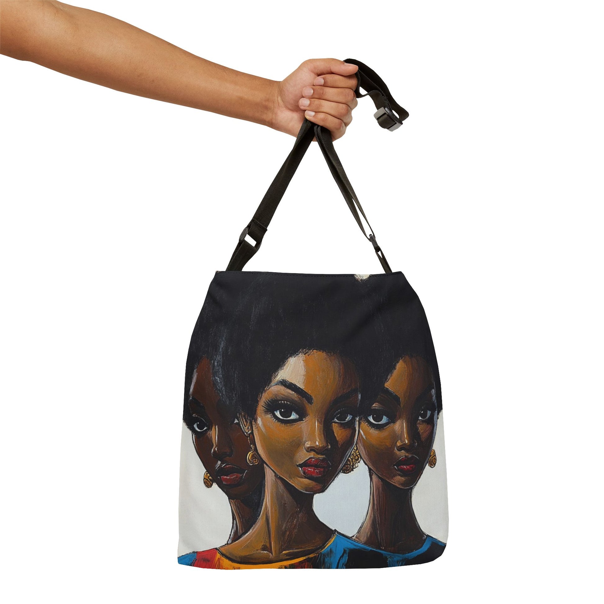 DUO MODERN "Sisterhood Reflections" Adjustable Tote Bag - DUO Modern
