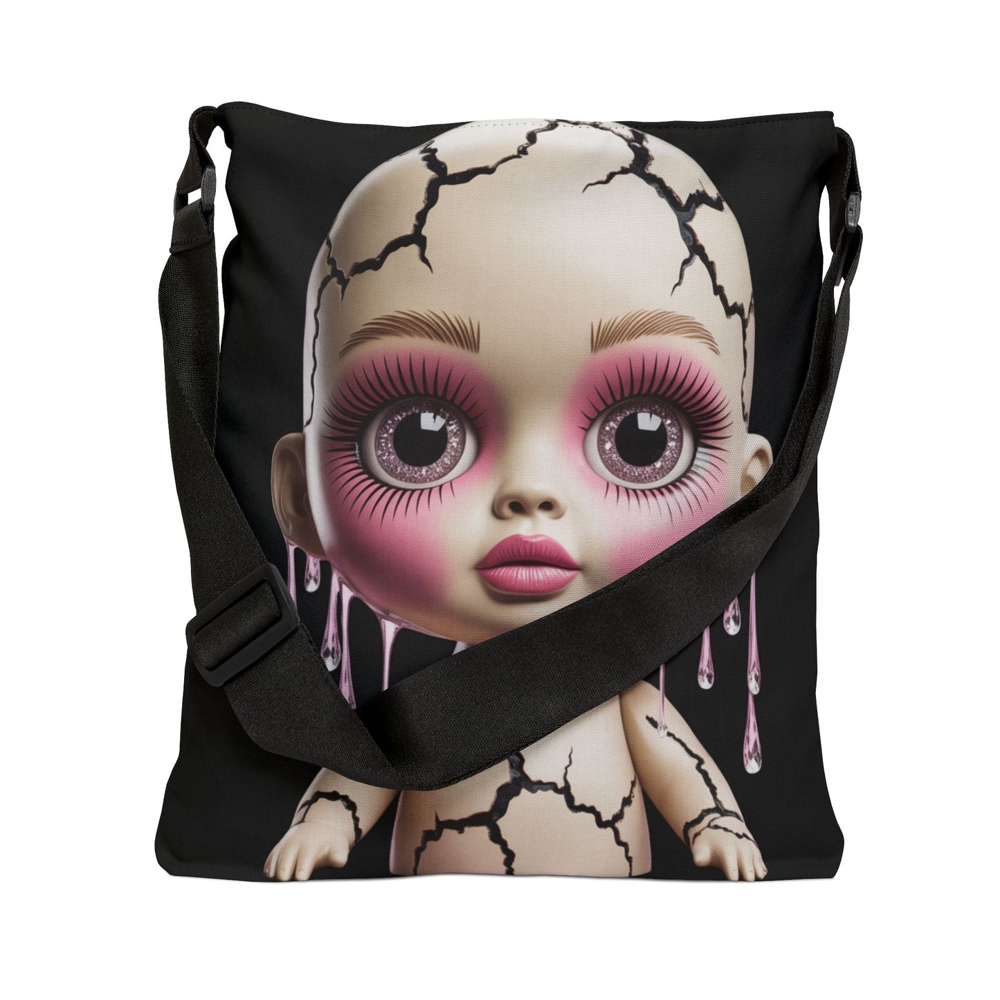 DUO MODERN “Broken Beauty” Adjustable Tote Bag