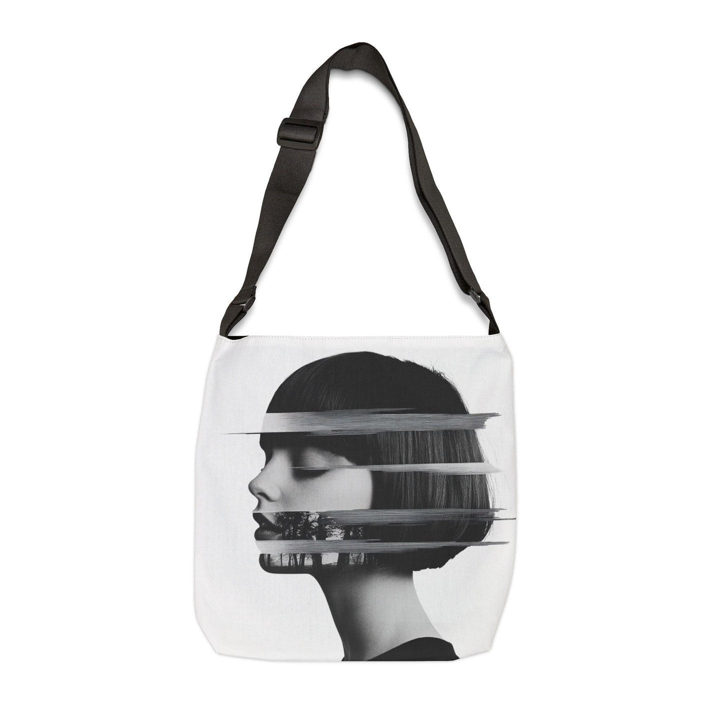 DUO MODERN "Between Thoughts" Stylish Adjustable Tote Bag