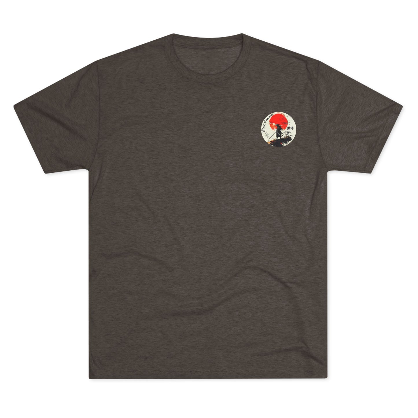 DUO MODERN "Black Samurai - Know Thy Self" Unisex Tri-Blend Crew Tee - DUO Modern