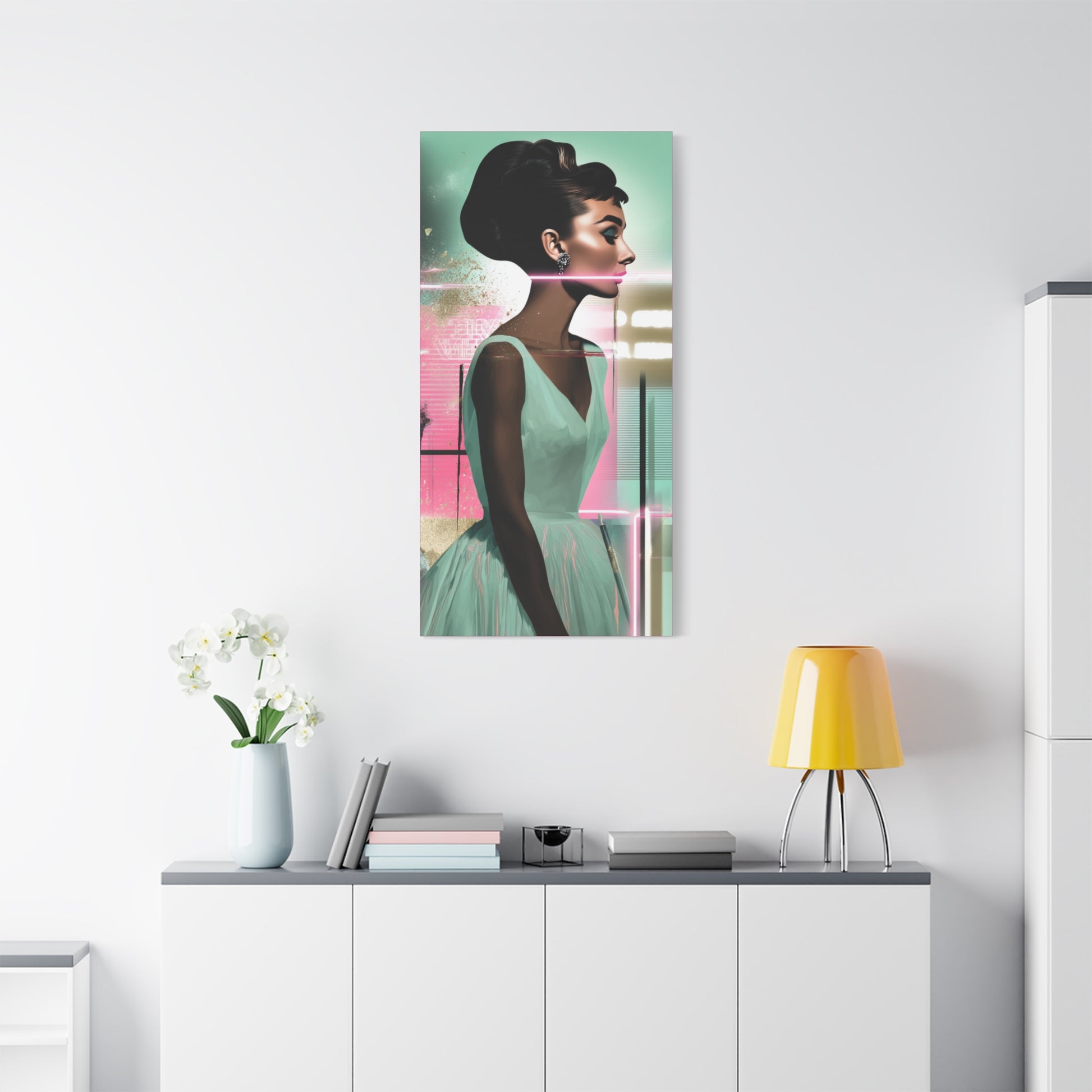 DUO MODERN "Audrey Hepburn" Canvas Art - DUO Modern
