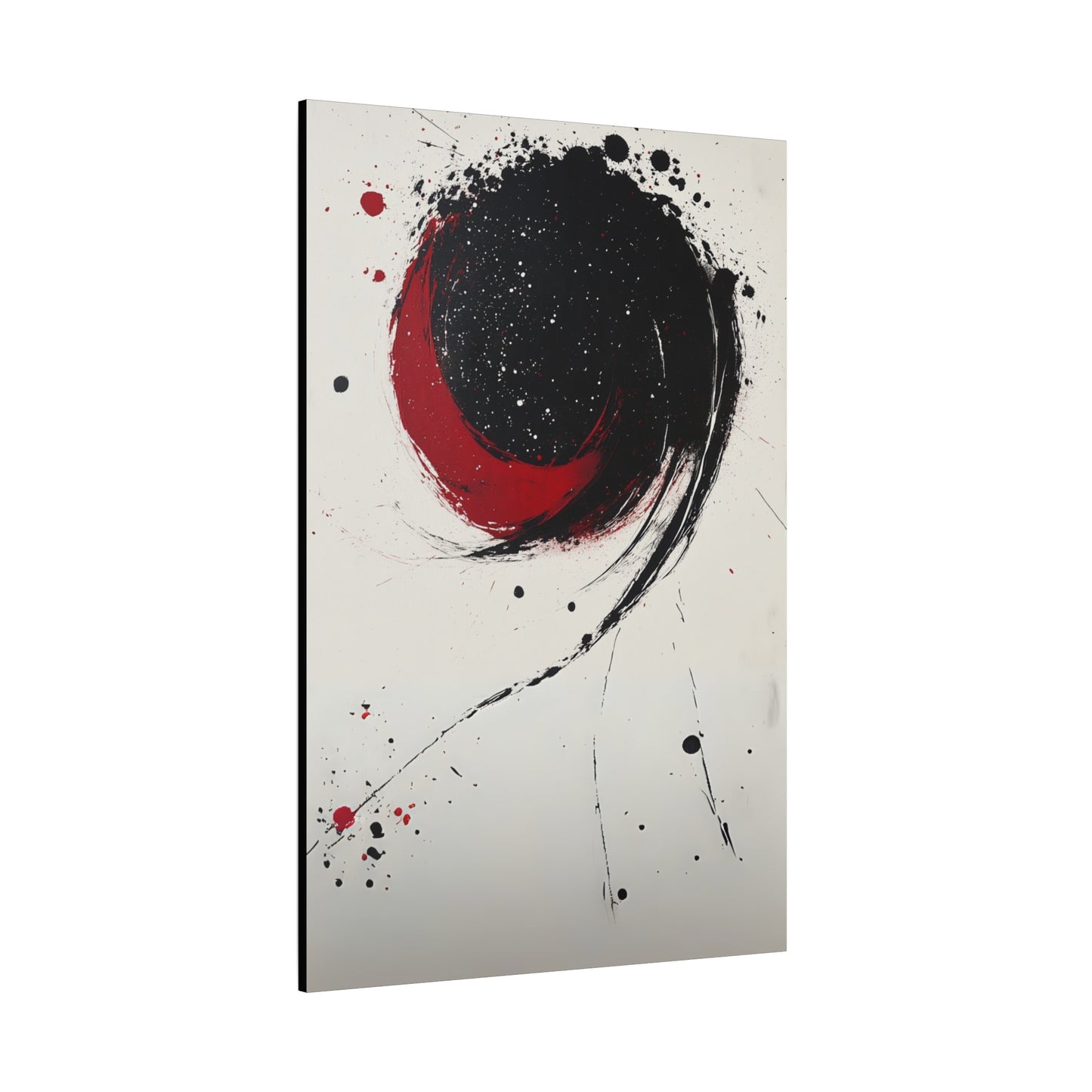 DUO MODERN "Abstract Red & Black Wall Art" - DUO Modern