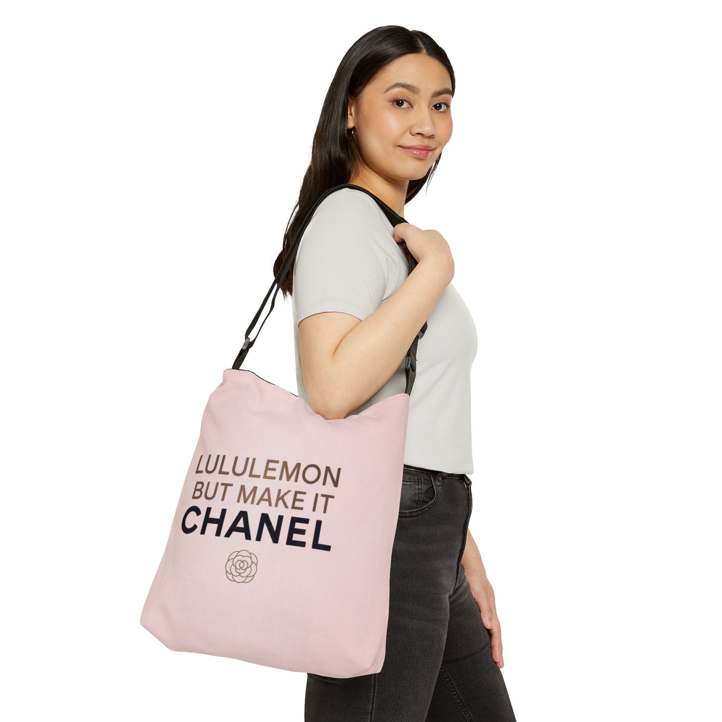 DUO MODERN “LULULEMON but make it CHANEL” Chic Adjustable Tote Bag