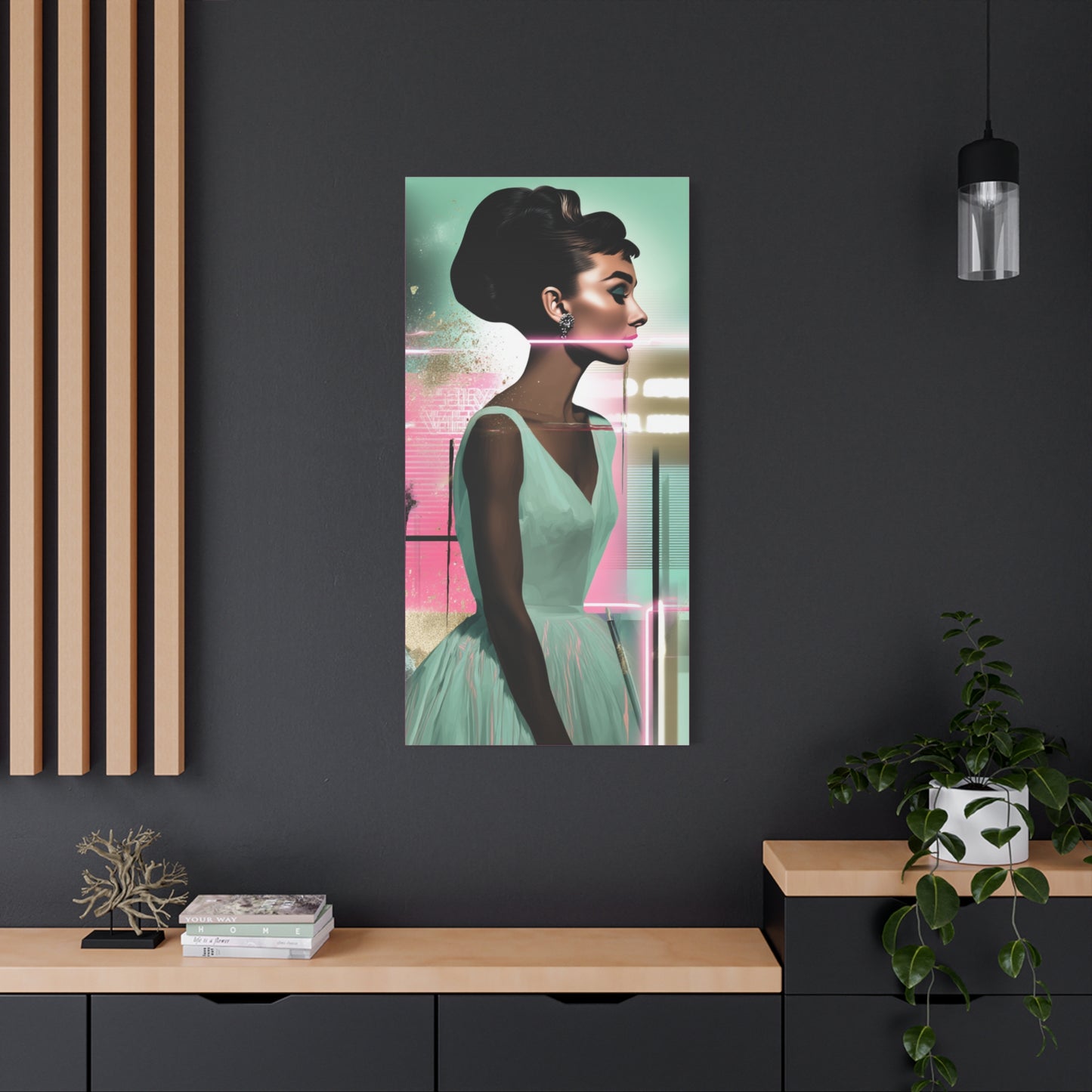 DUO MODERN "Audrey Hepburn" Canvas Art - DUO Modern
