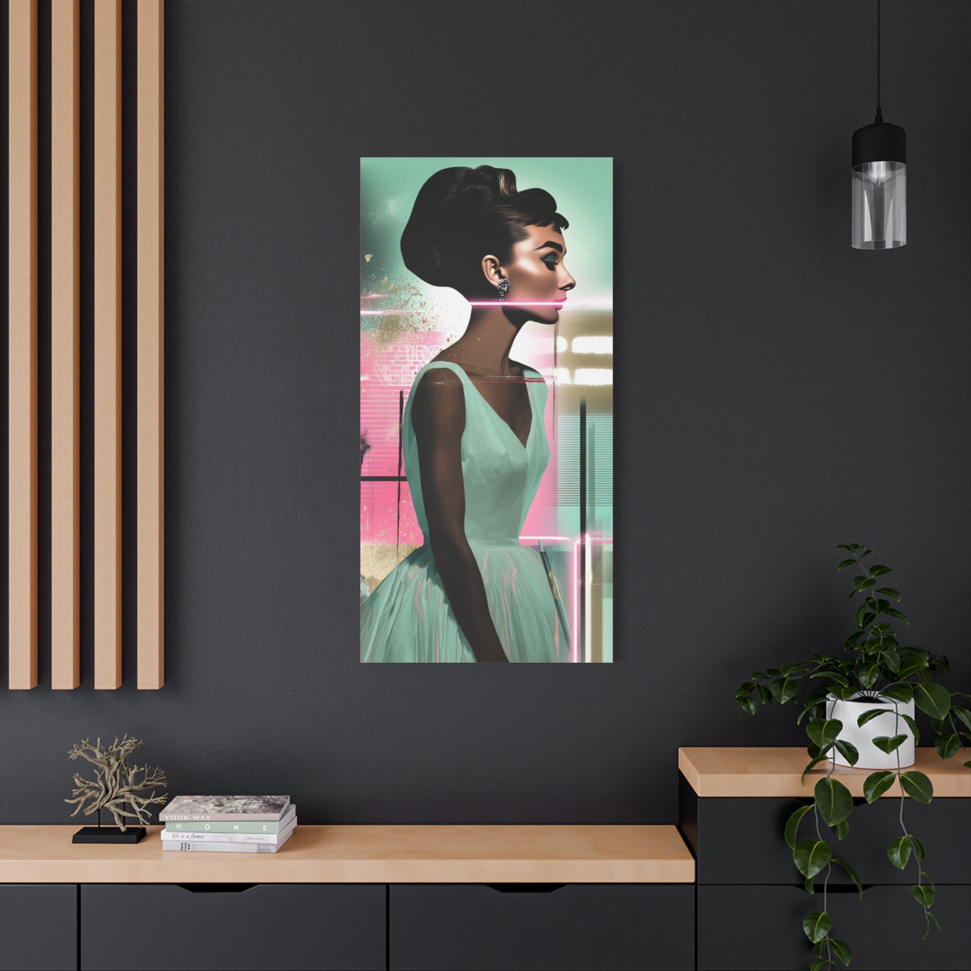 DUO MODERN "Audrey Hepburn" Canvas Art - DUO Modern