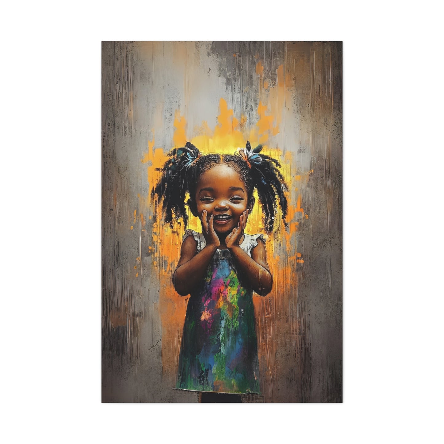 DUO MODERN "Little Grace" Matte Canvas