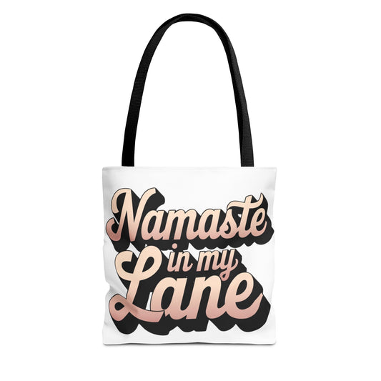 DUO MODERN "Namaste in My Lane" Tote Bag - DUO Modern