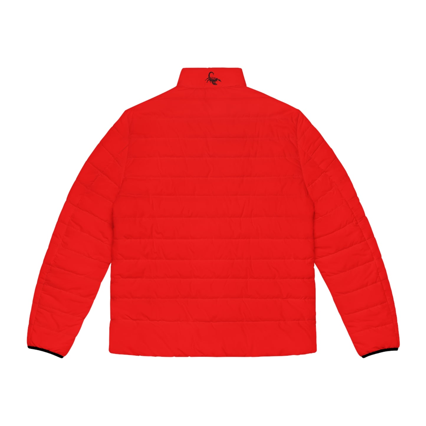 DUO MODERN Scorpion Athletics Men's Red Puffer Jacket - DUO Modern
