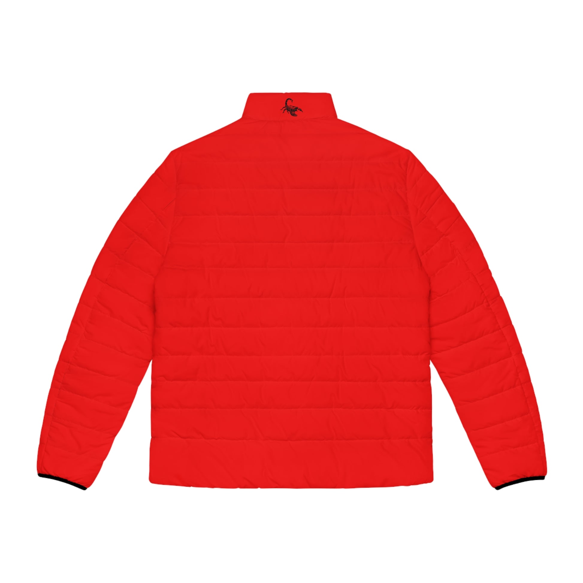 DUO MODERN Scorpion Athletics Men's Red Puffer Jacket - DUO Modern