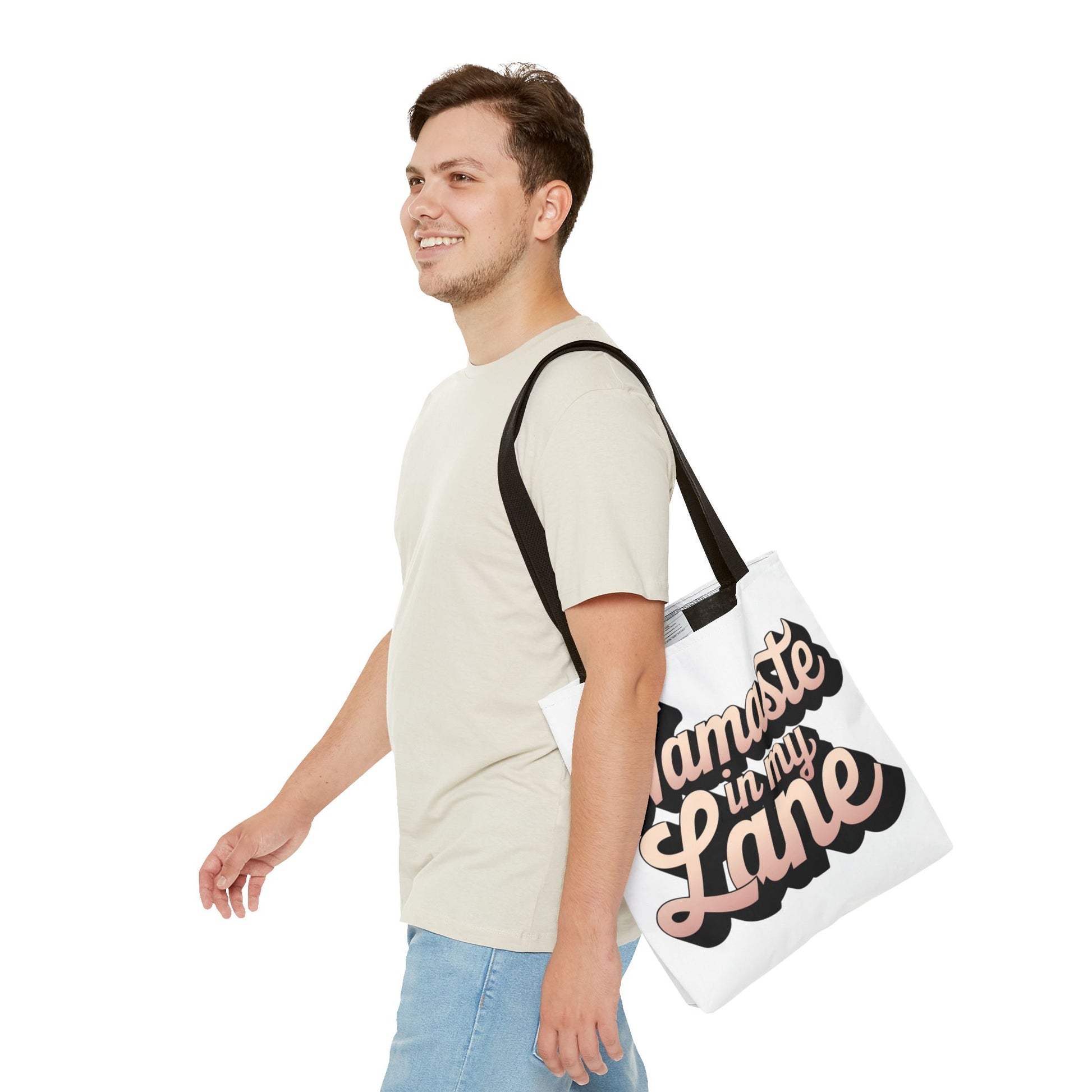 DUO MODERN "Namaste in My Lane" Tote Bag - DUO Modern