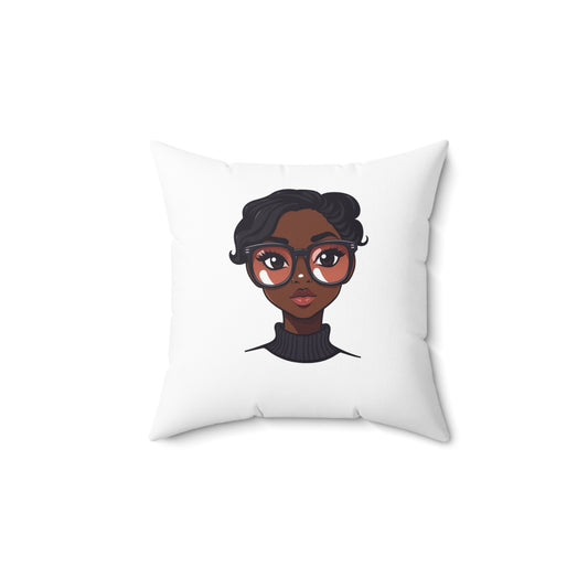 "Allison" Spun Polyester Square Pillow - DUO Modern