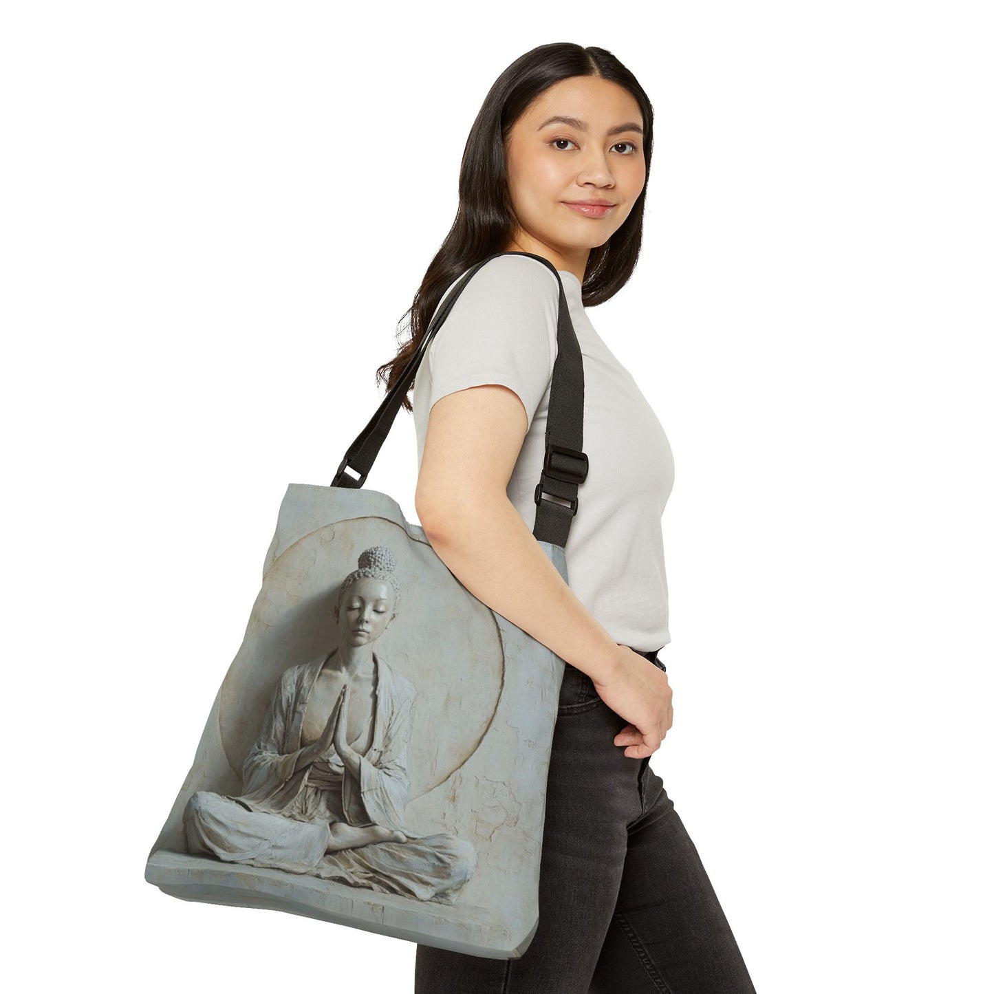 DUO MODERN "Serenity in Stillness" Adjustable Tote Bag - DUO Modern