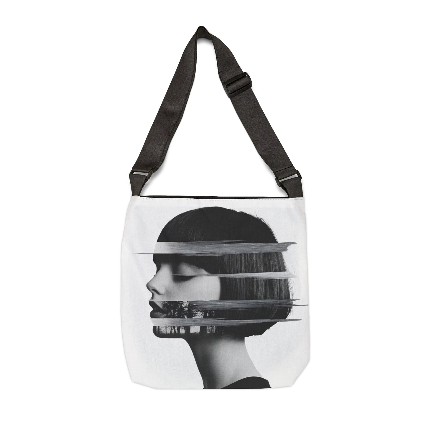DUO MODERN "Between Thoughts" Stylish Adjustable Tote Bag