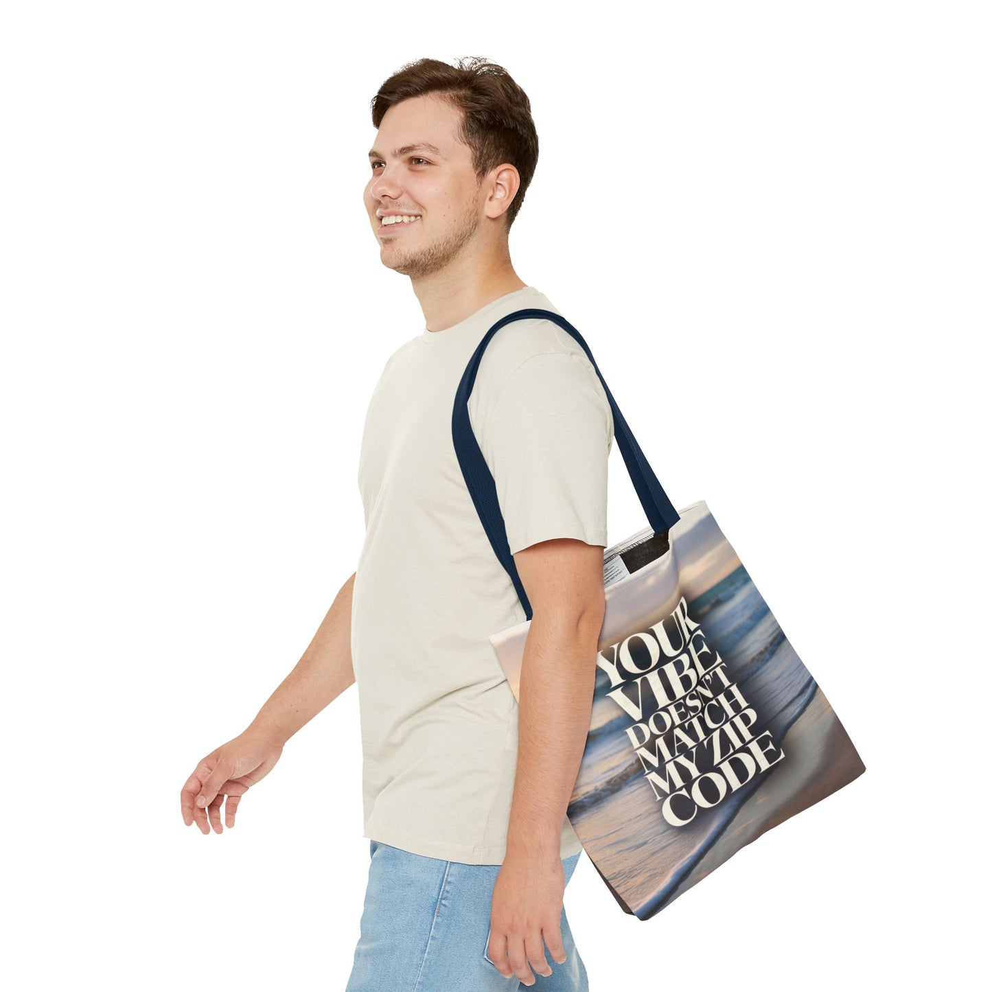 DUO MODERN "Your Vibe Doesn't Match My Zip Code" Tote Bag - DUO Modern