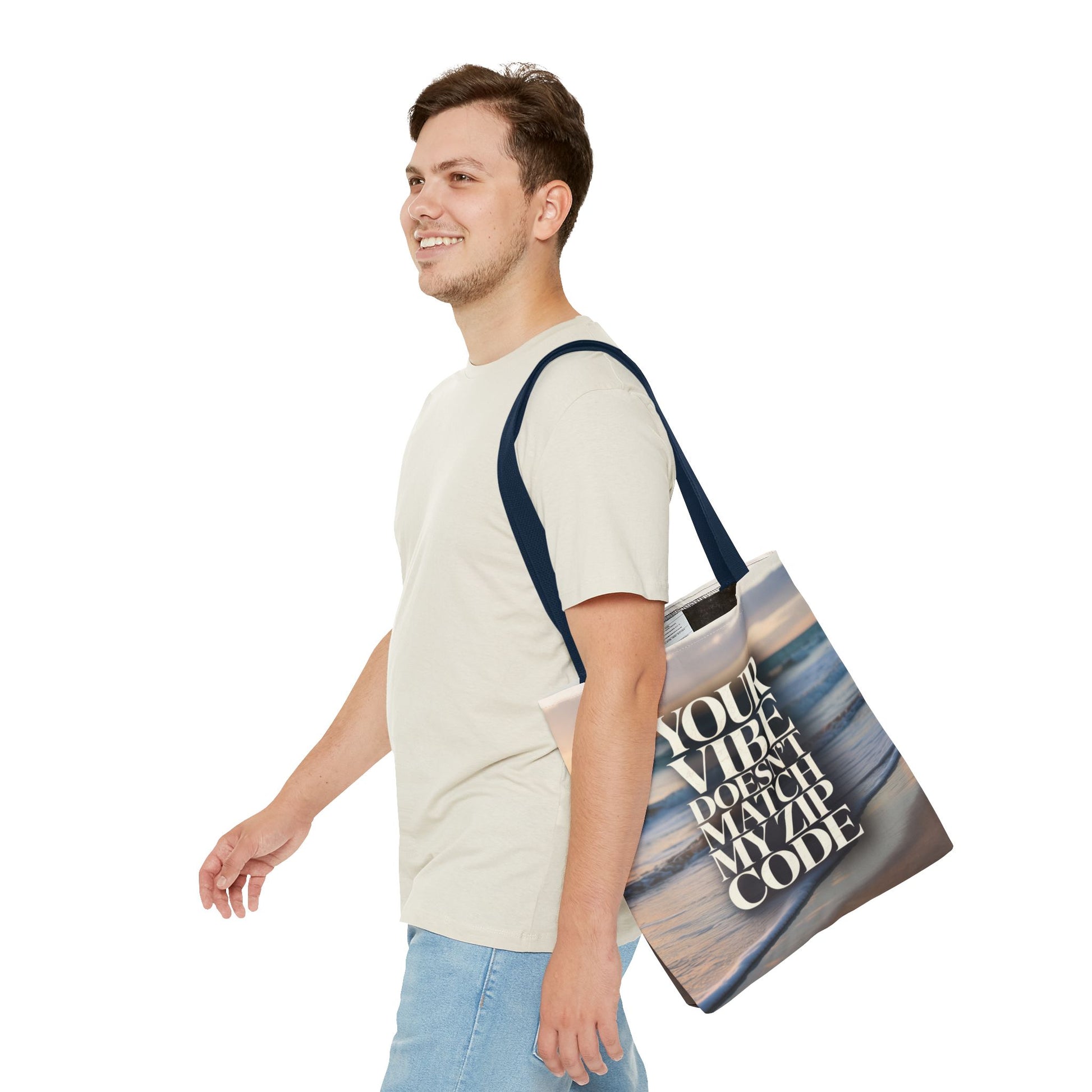 DUO MODERN "Your Vibe Doesn't Match My Zip Code" Tote Bag - DUO Modern