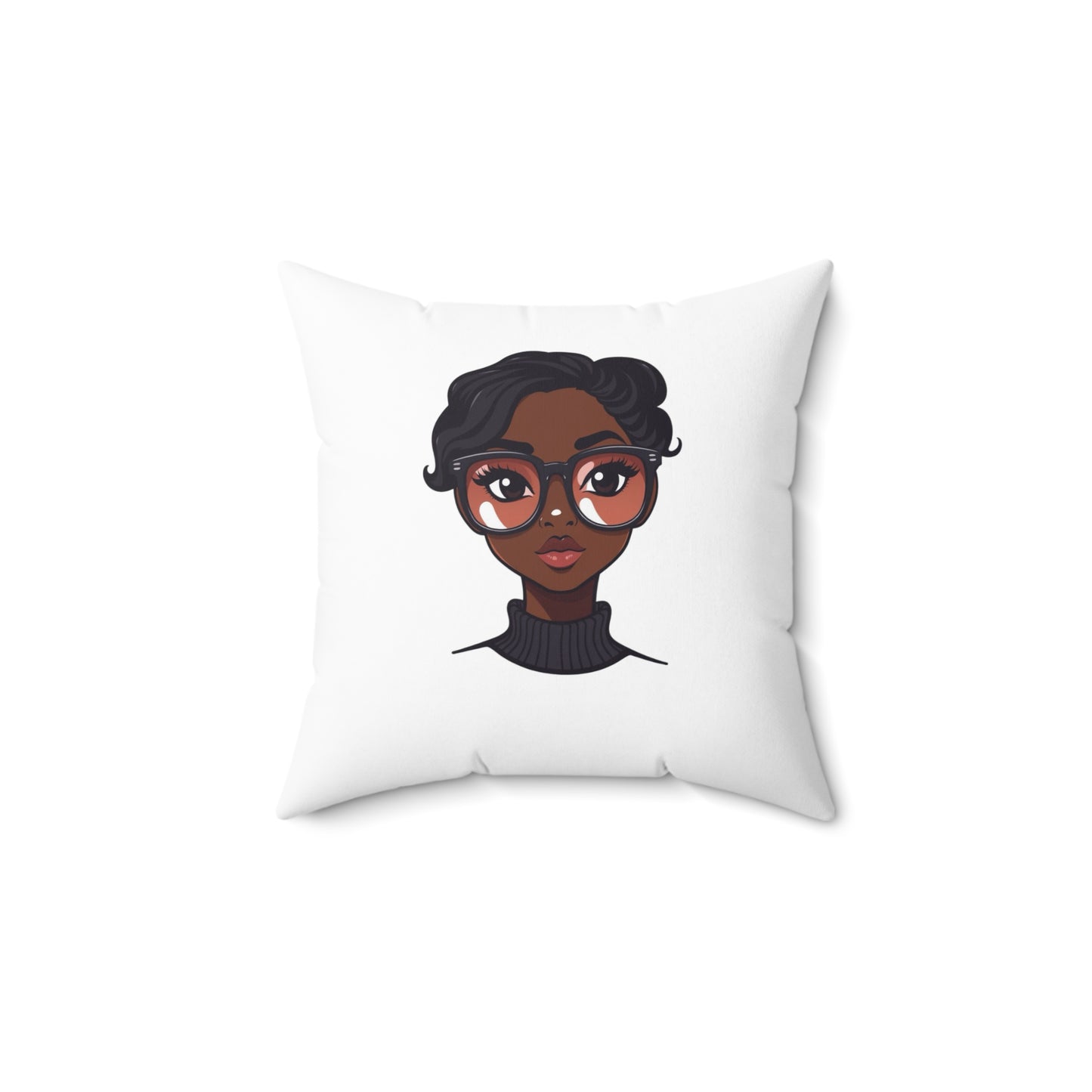 "Allison" Spun Polyester Square Pillow - DUO Modern