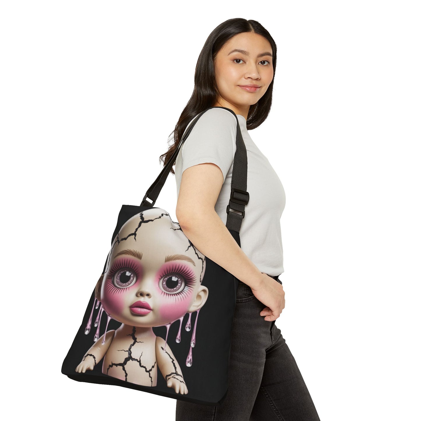 DUO MODERN “Broken Beauty” Adjustable Tote Bag