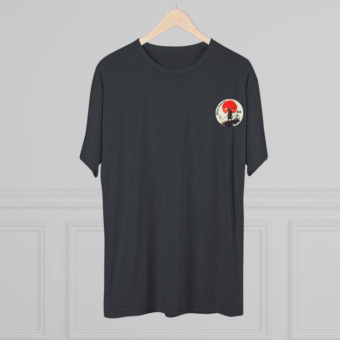 DUO MODERN "Black Samurai - Know Thy Self" Unisex Tri-Blend Crew Tee
