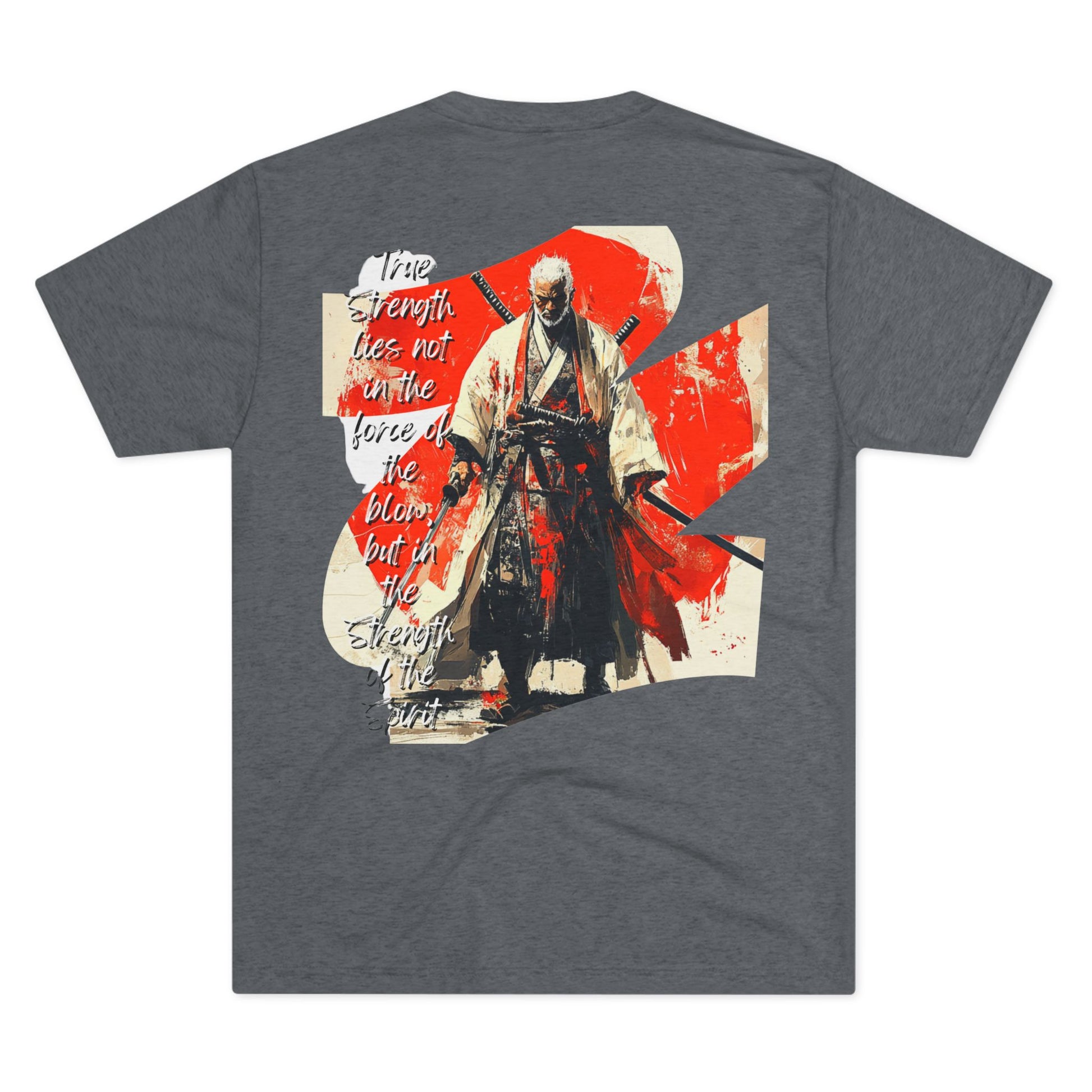 DUO MODERN "Black Samurai - Strength" Unisex Tri-Blend