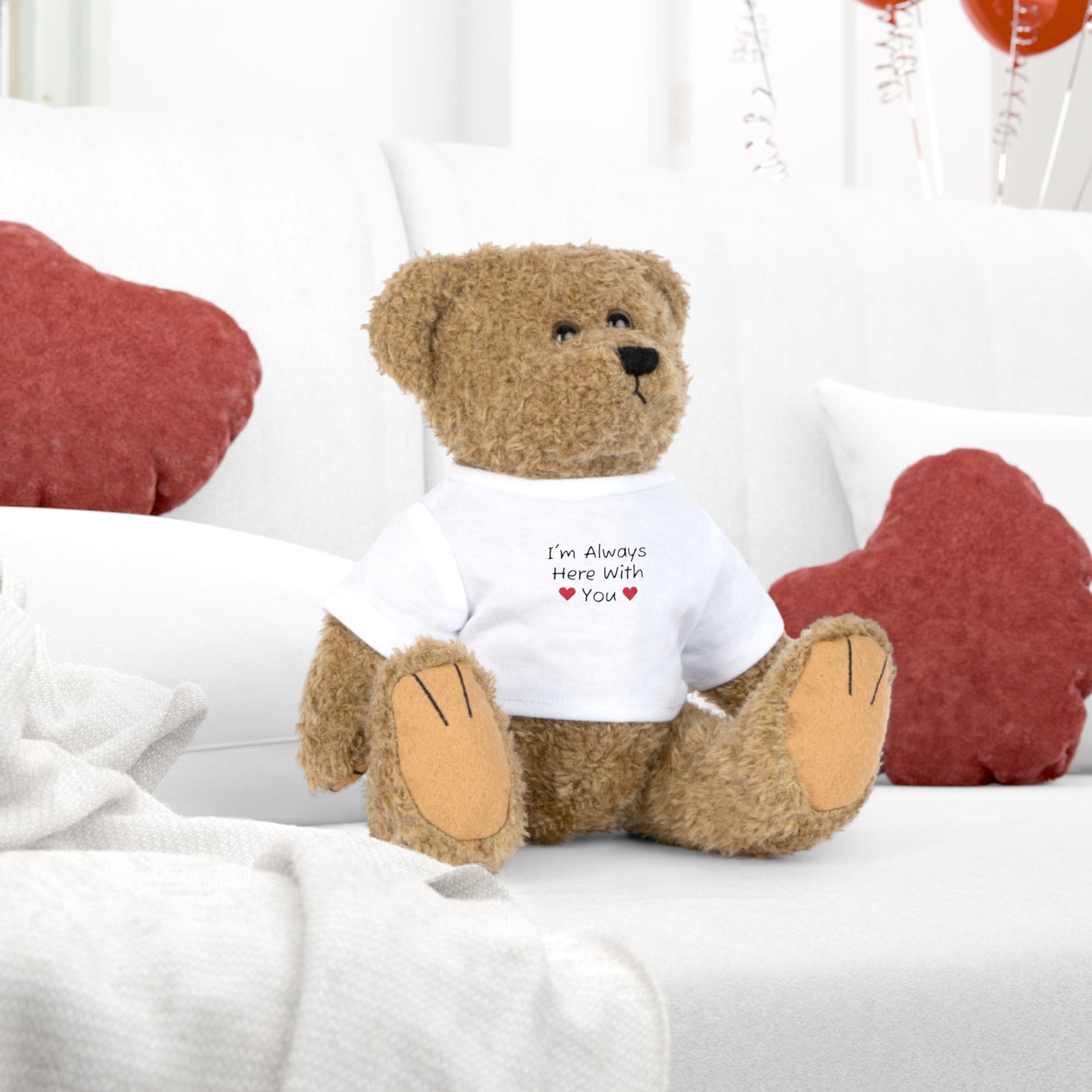 DUO MODERN "I'm Always Here With You" Plush Bear - DUO Modern