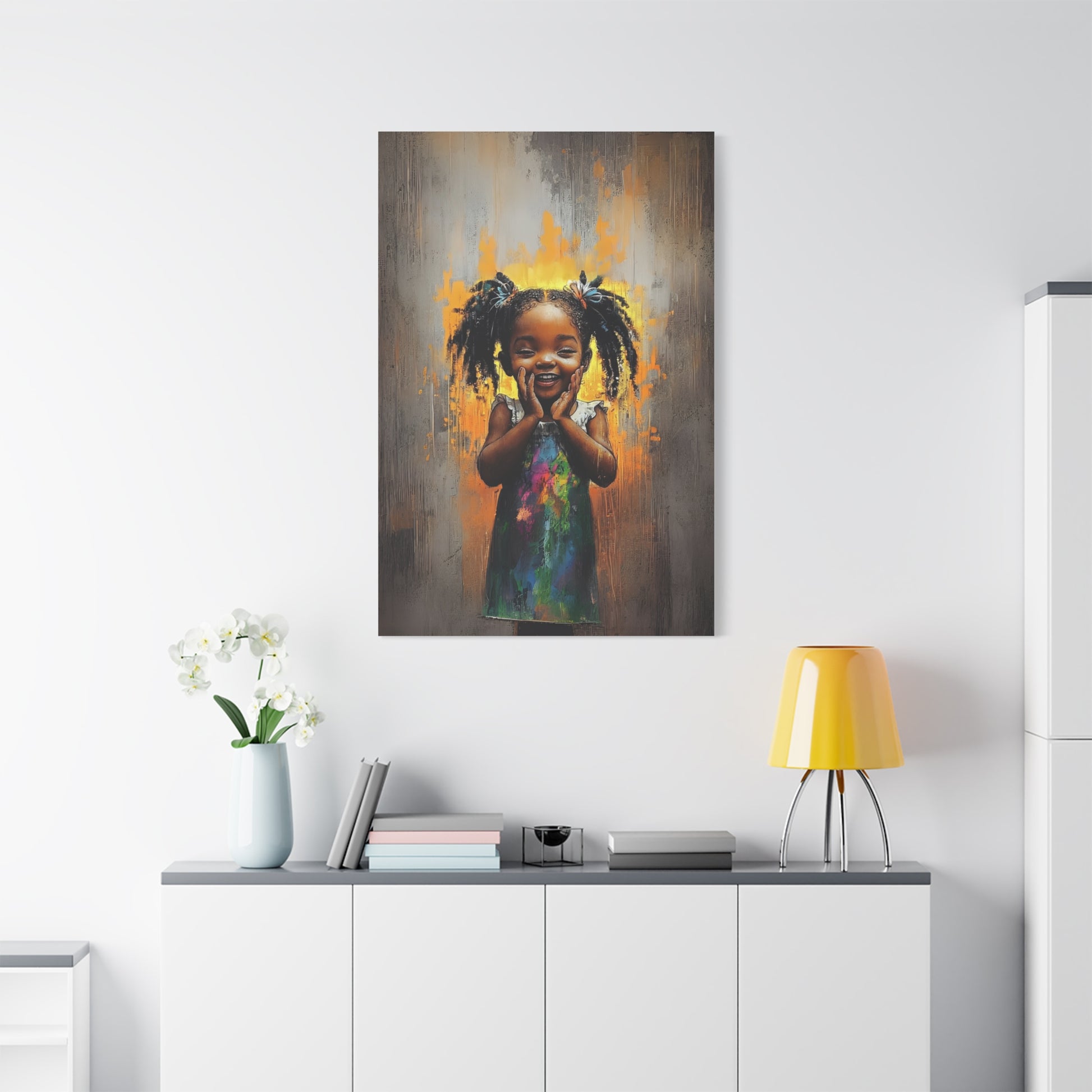 DUO MODERN "Little Grace" Matte Canvas
