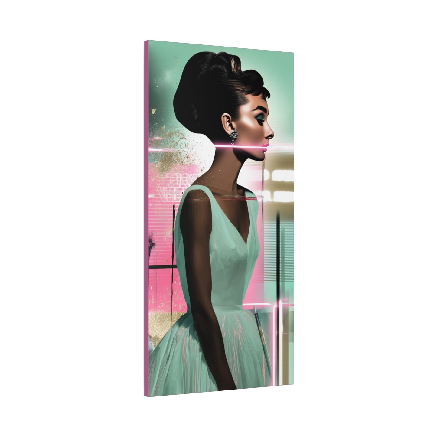 DUO MODERN "Audrey Hepburn" Canvas Art - DUO Modern