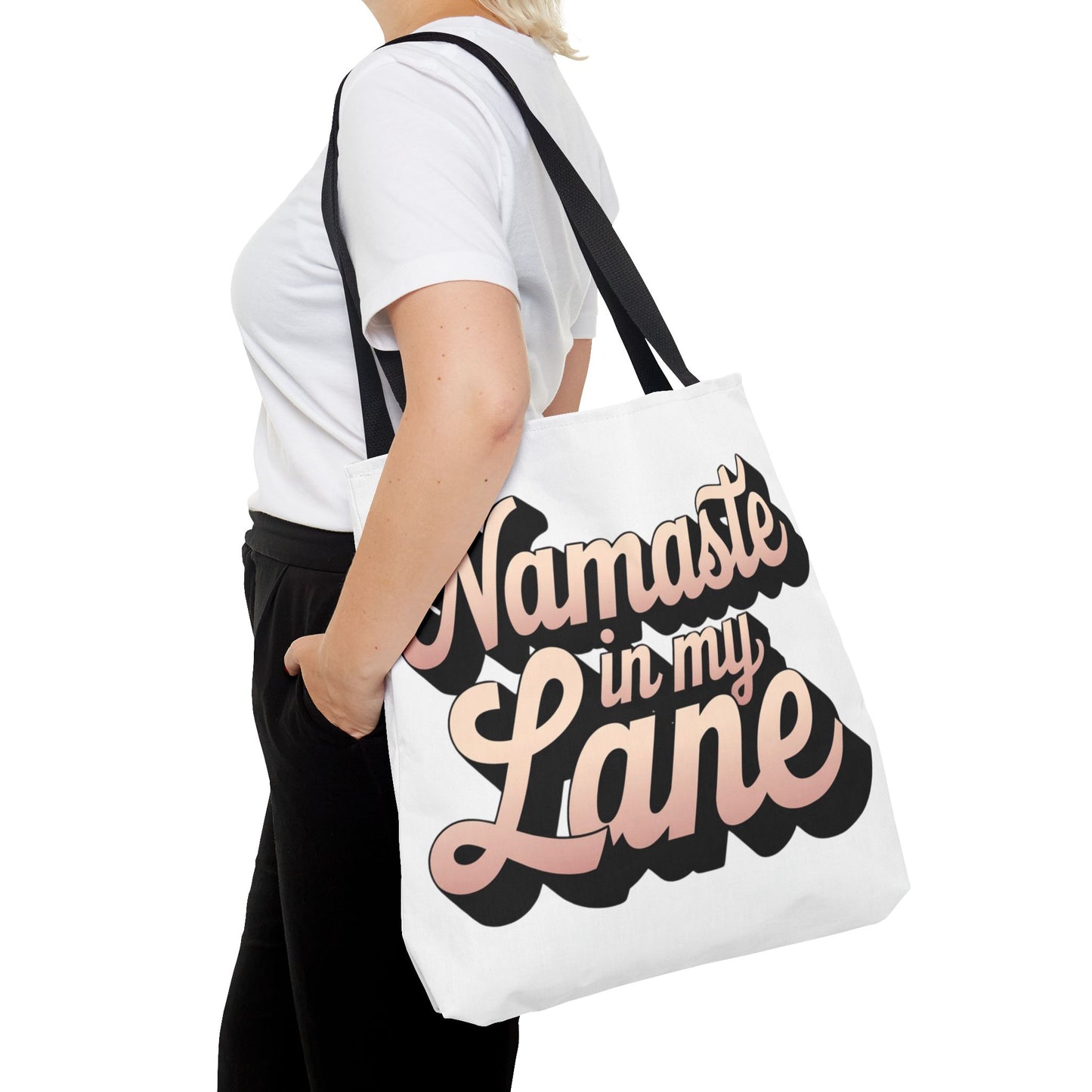 DUO MODERN "Namaste in My Lane" Tote Bag - DUO Modern