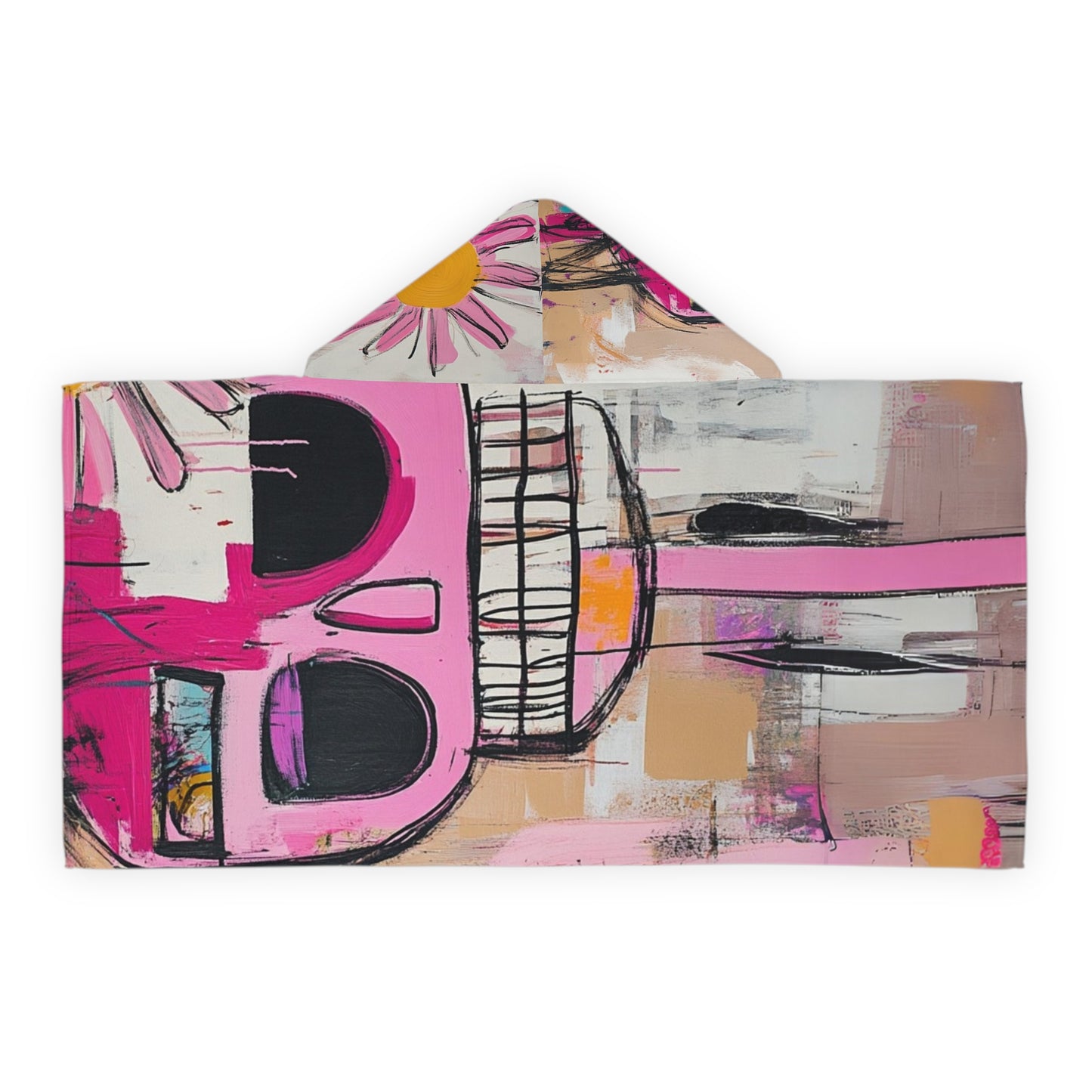 DUO MODERN "Dead Cute" Youth Hooded Towel