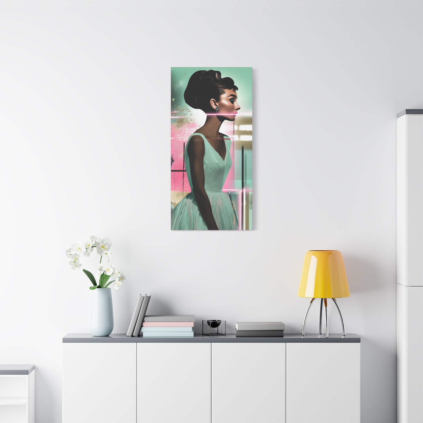 DUO MODERN "Audrey Hepburn" Canvas Art - DUO Modern