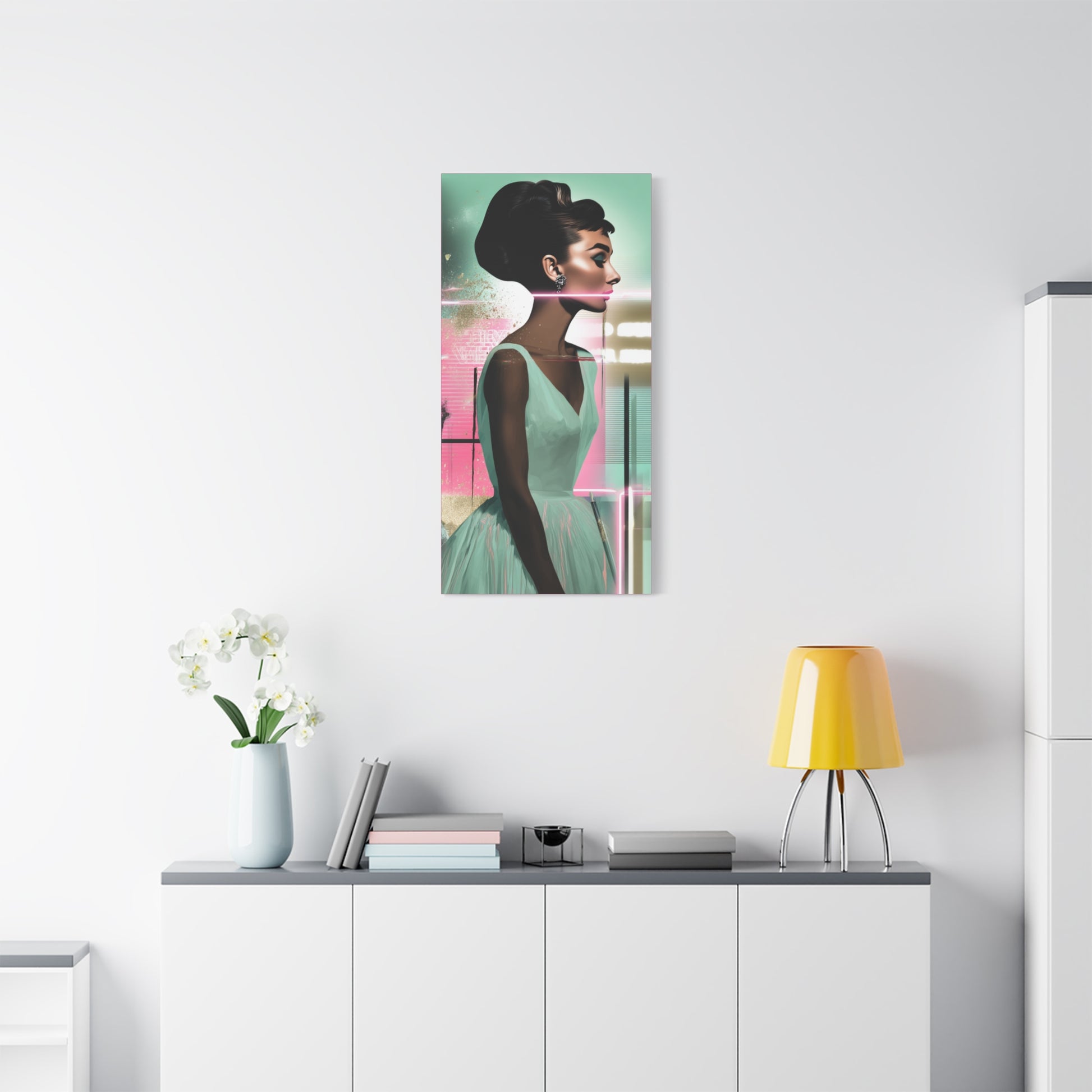 DUO MODERN "Audrey Hepburn" Canvas Art - DUO Modern