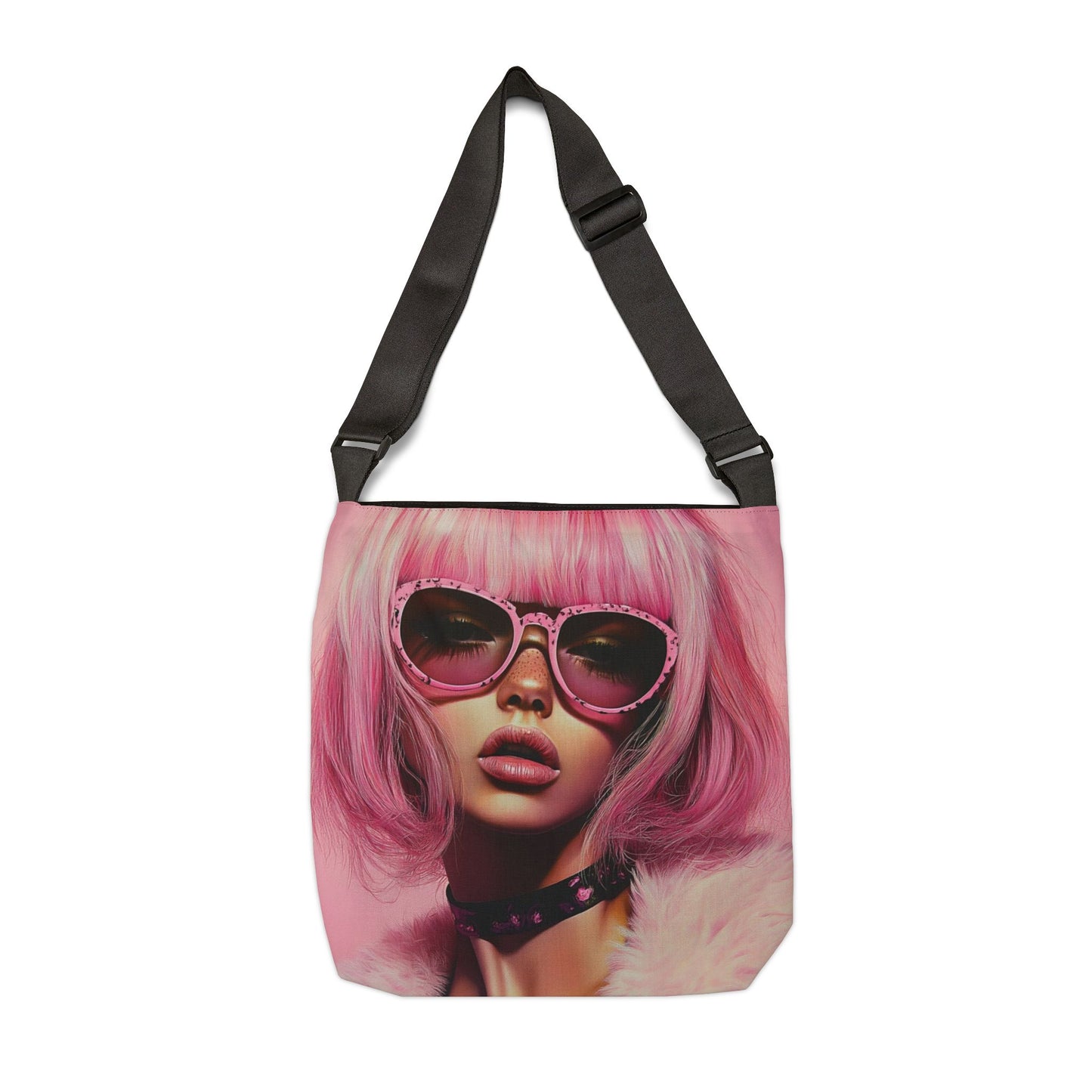 DUO MODERN "Punk Pink Luxe" Adjustable Tote Bag - DUO Modern