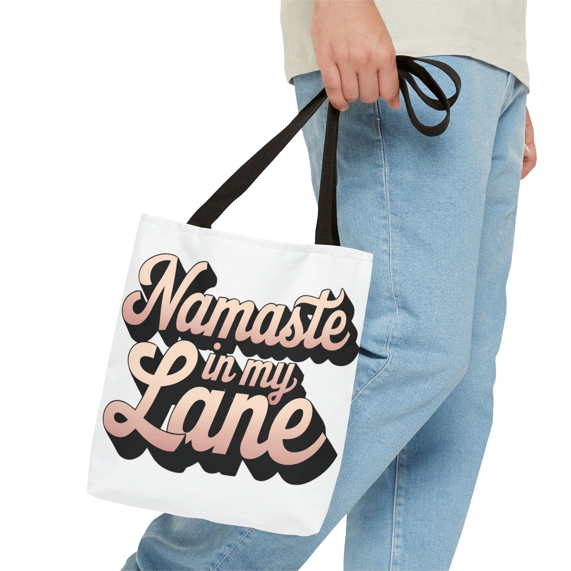 DUO MODERN "Namaste in My Lane" Tote Bag - DUO Modern
