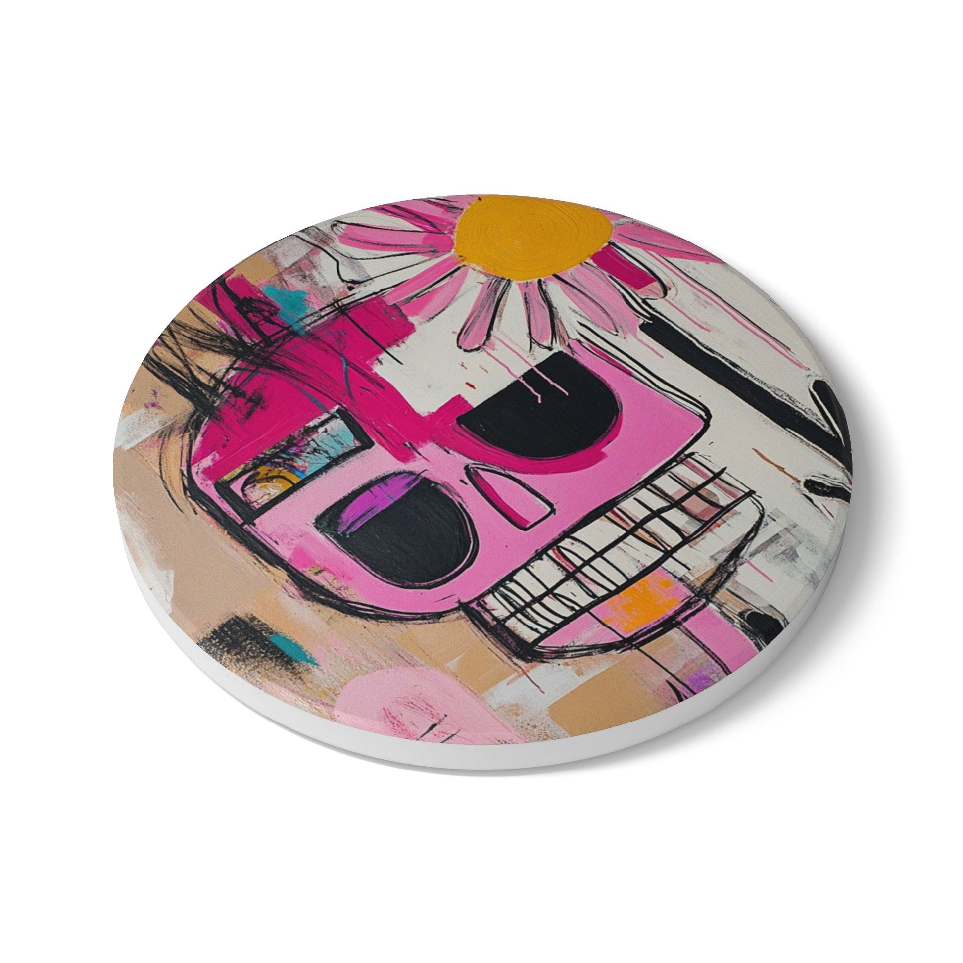 DUO MODERN "Dead Cute" Ceramic Coaster - DUO Modern
