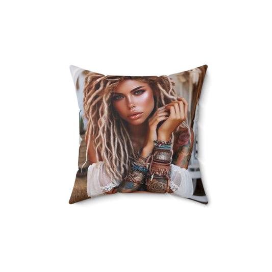 DUO MODERN "Luna" Spun Polyester Square Pillow - DUO Modern