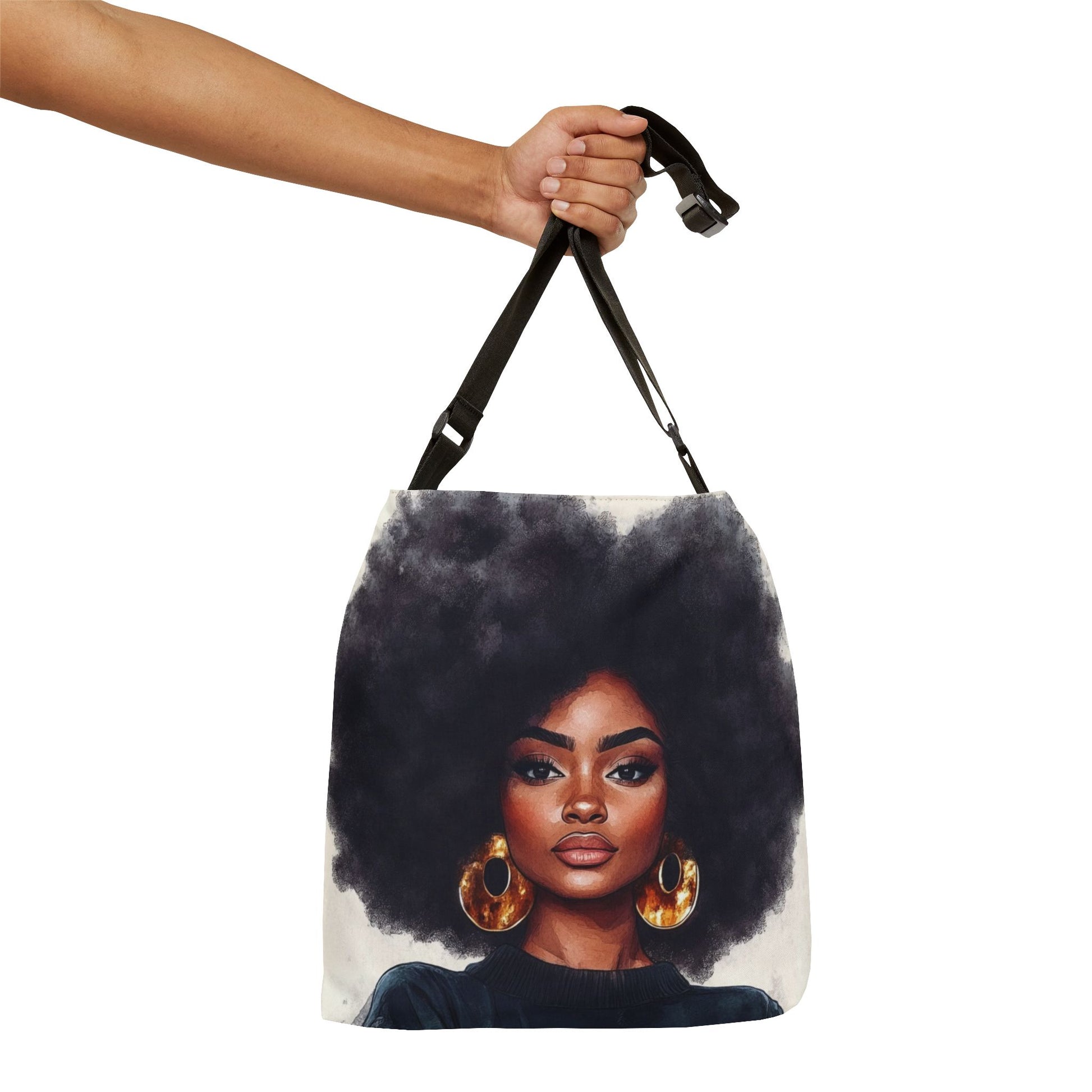 DUO MODERN "Afro Majesty" Adjustable Tote Bag - DUO Modern