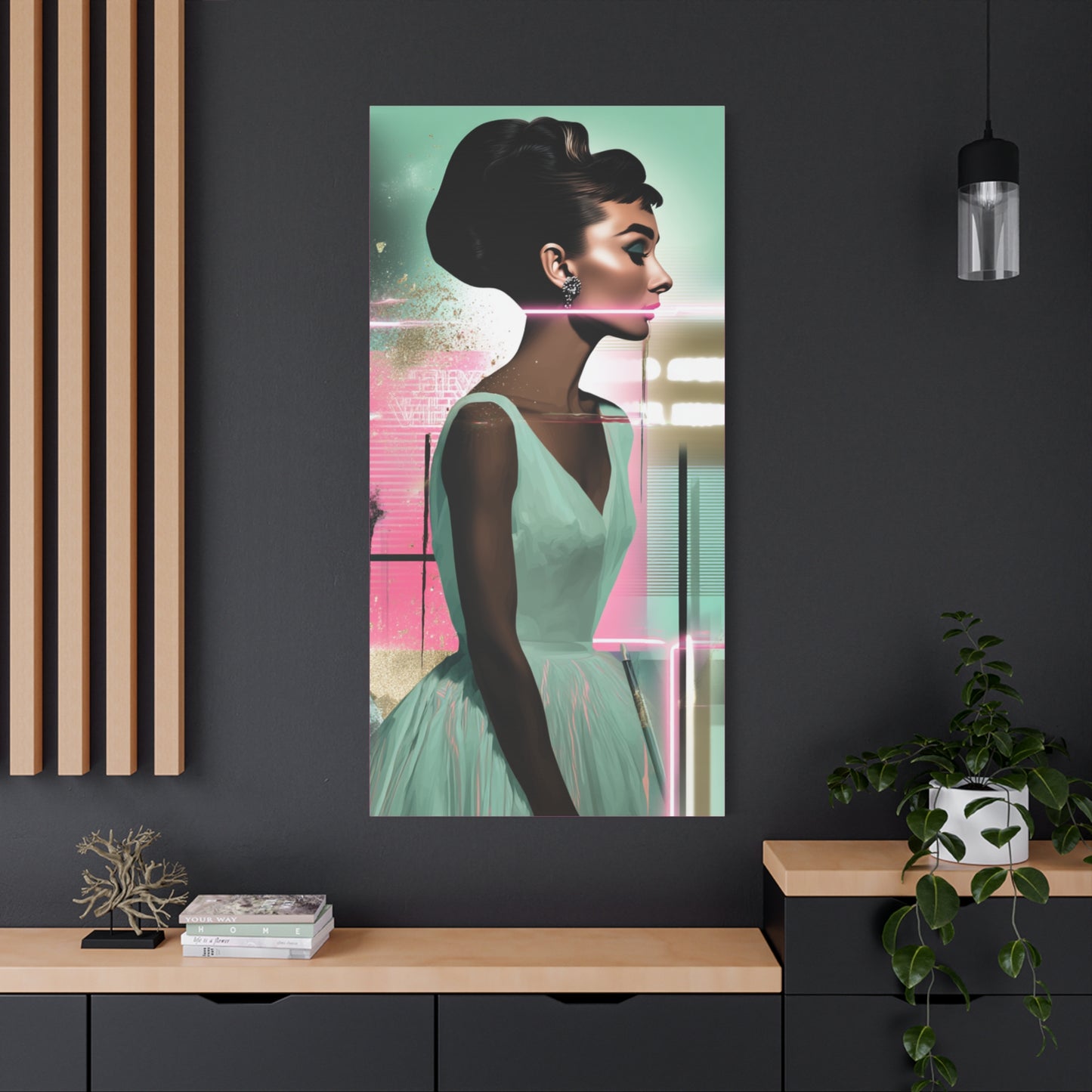 DUO MODERN "Audrey Hepburn" Canvas Art - DUO Modern
