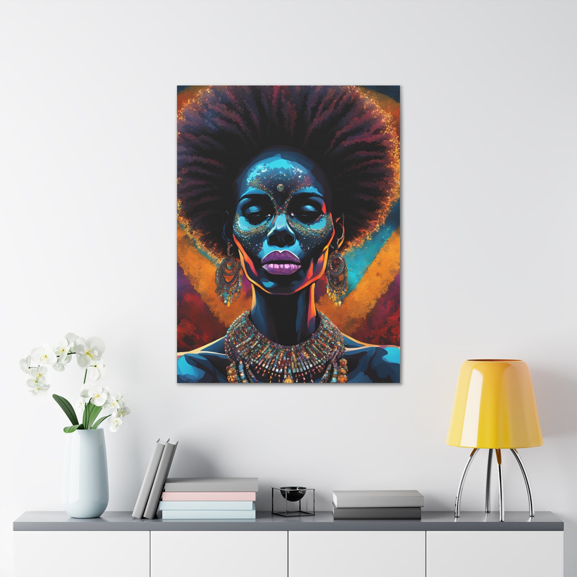 DUO Modern "Black Goddess" Canvas Artwork - DUO Modern
