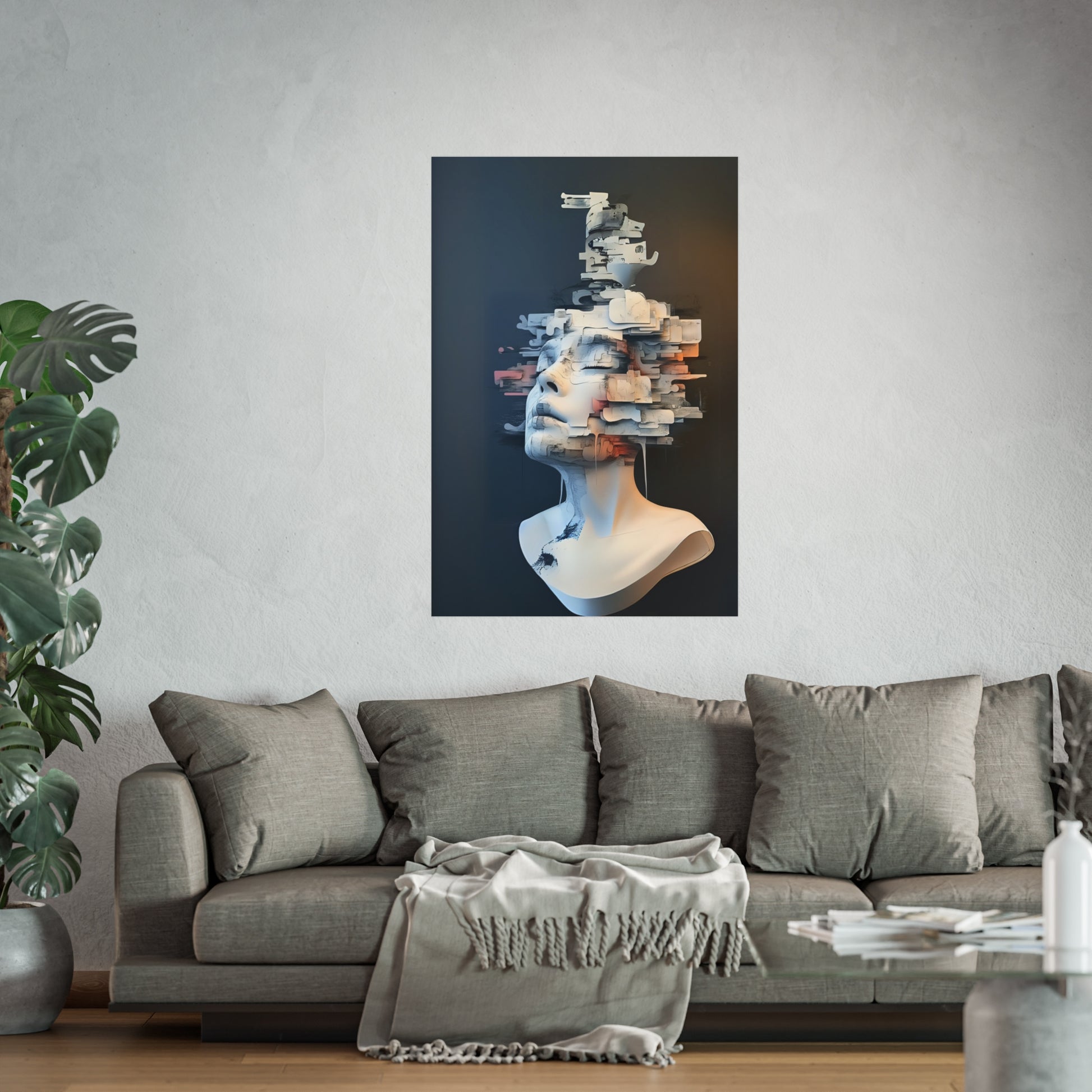 DUO MODERN "Manifest" Fine Art Poster