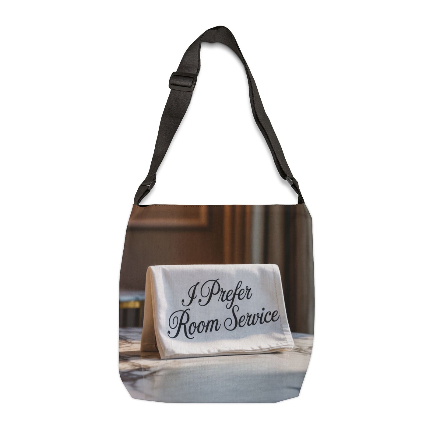 DUO MODERN “I Prefer Room Service” Adjustable Tote Bag - DUO Modern
