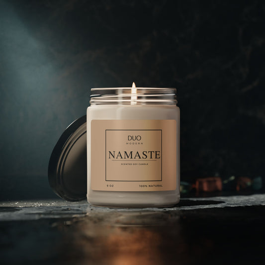 DUO MODERN "Namaste" Scented Soy Candle