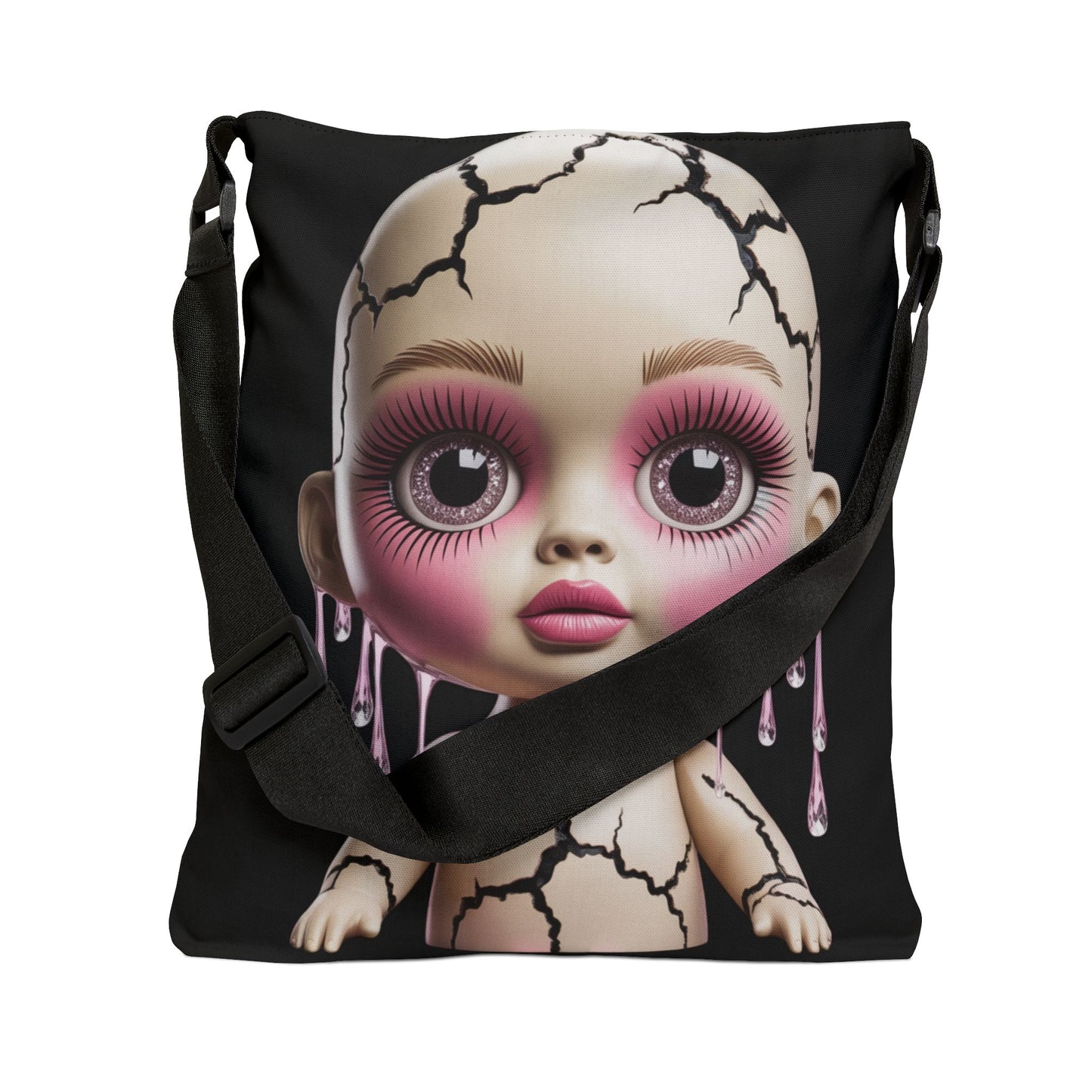 DUO MODERN “Broken Beauty” Adjustable Tote Bag