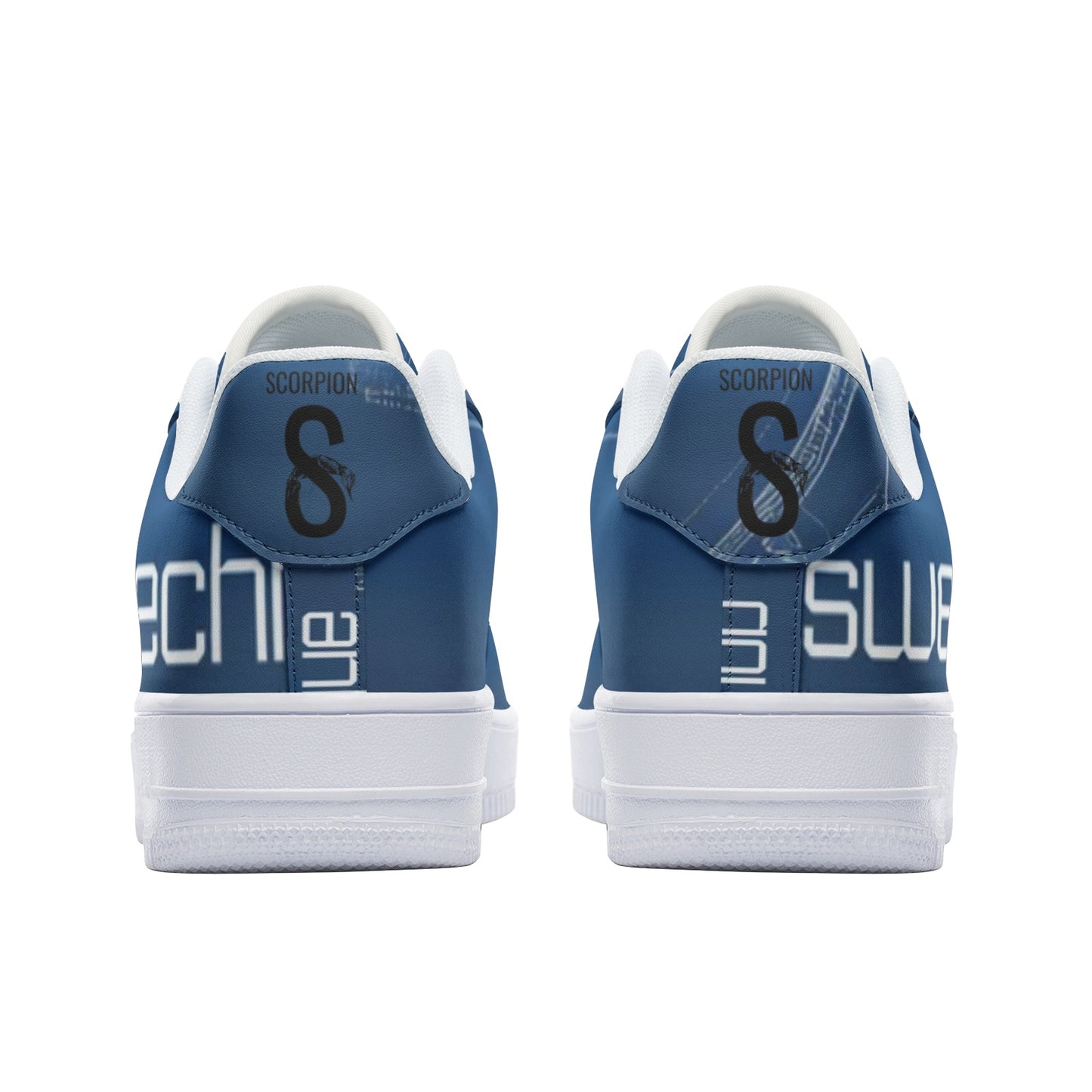 Scorpion Athletics "Don't Sweat The Technique" Unisex Low Top Leather Sneakers - DUO Modern