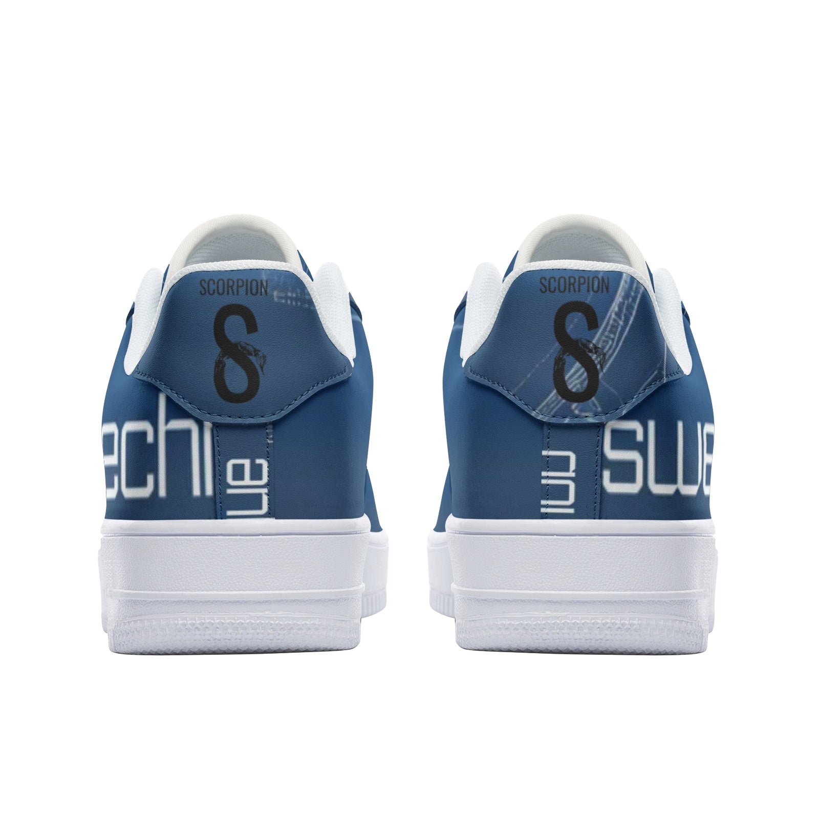 Scorpion Athletics "Don't Sweat The Technique" Unisex Low Top Leather Sneakers - DUO Modern