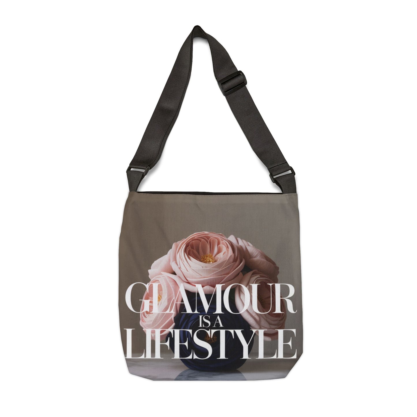 DUO MODERN “Glamour Is A Lifestyle” Adjustable Tote Bag - DUO Modern