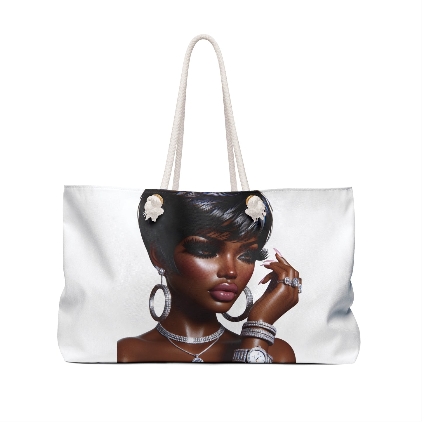 DUO MODERN "Trixie" Oversized Weekender Tote - DUO Modern