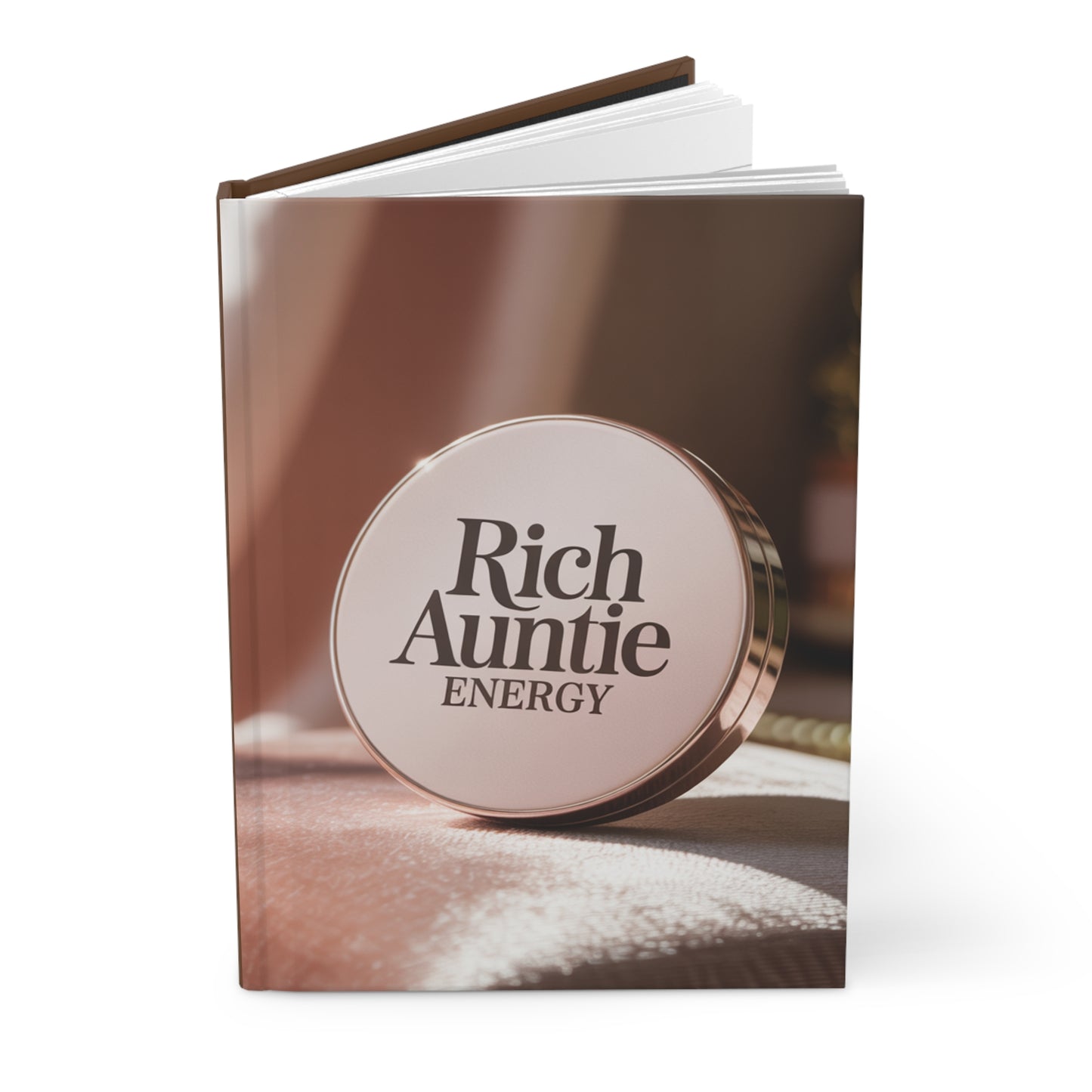 DUO MODERN "Rich Auntie Energy" Hardcover Journal
