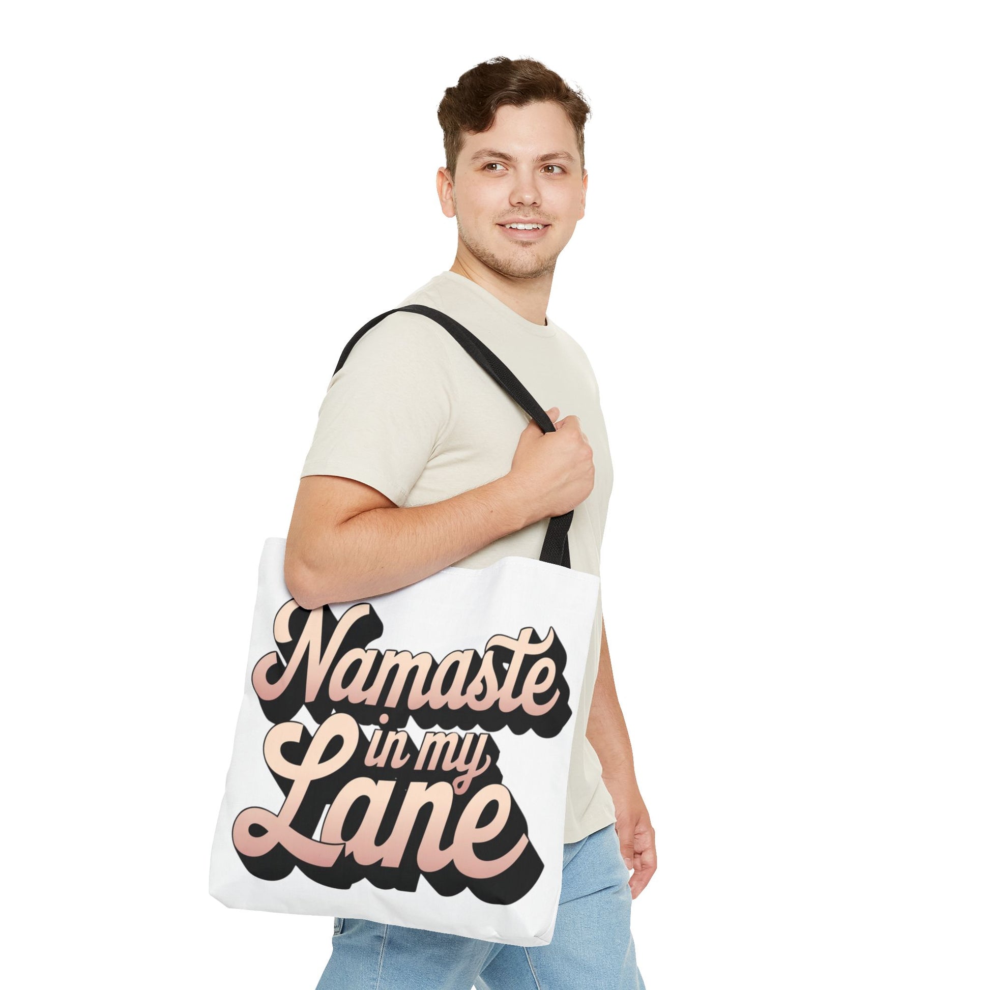 DUO MODERN "Namaste in My Lane" Tote Bag - DUO Modern