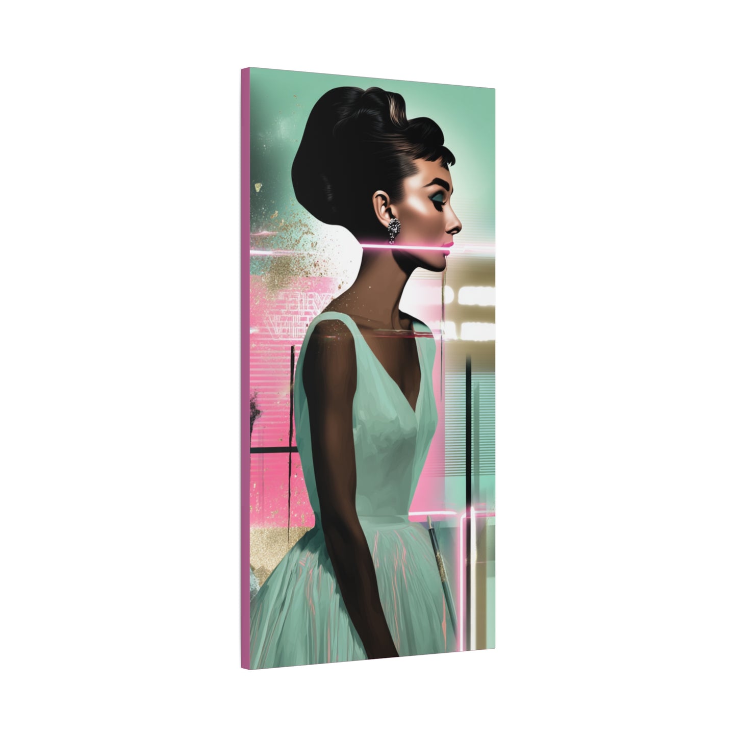 DUO MODERN "Audrey Hepburn" Canvas Art - DUO Modern