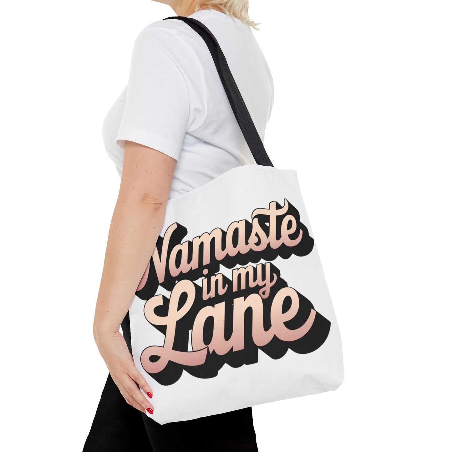 DUO MODERN "Namaste in My Lane" Tote Bag - DUO Modern