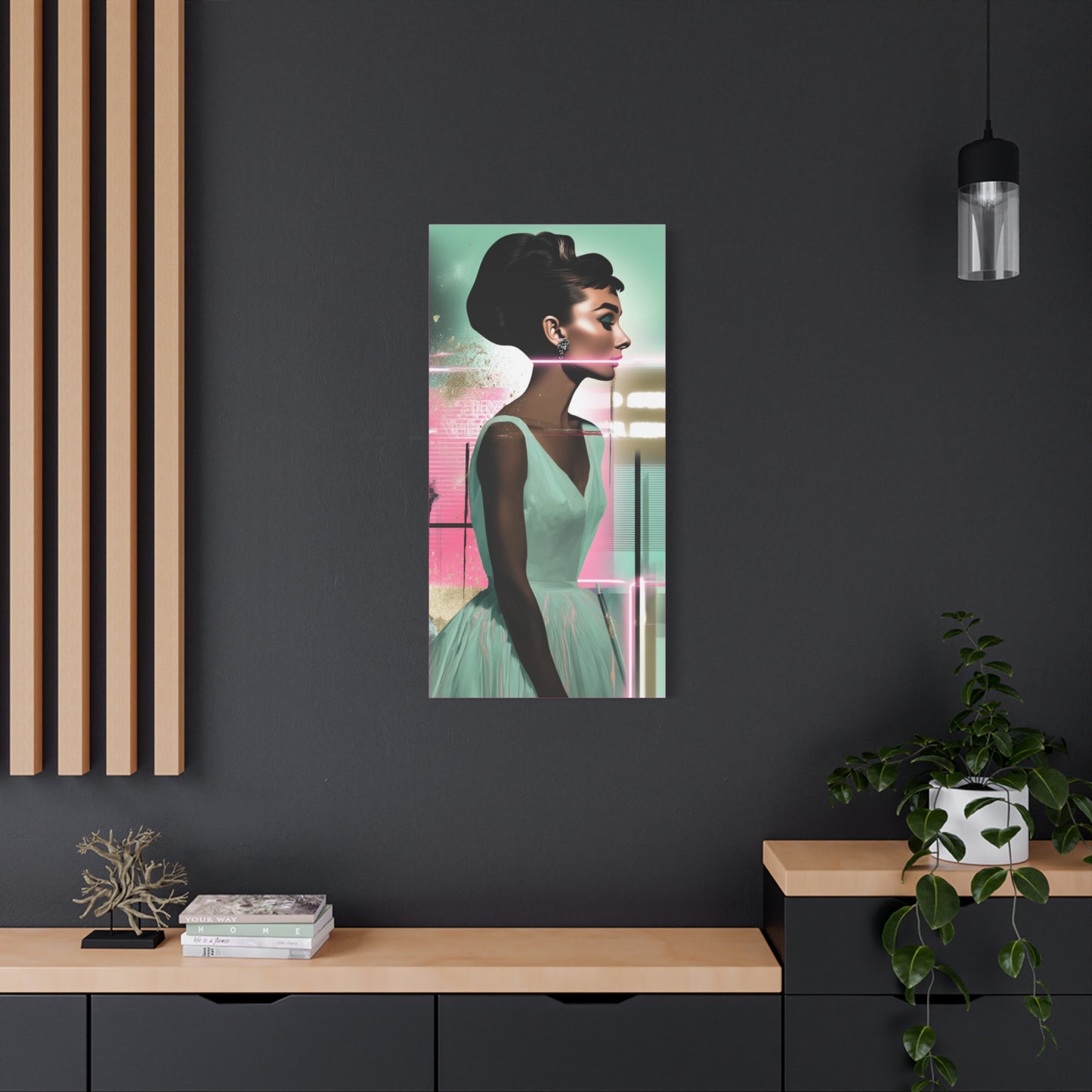 DUO MODERN "Audrey Hepburn" Canvas Art - DUO Modern